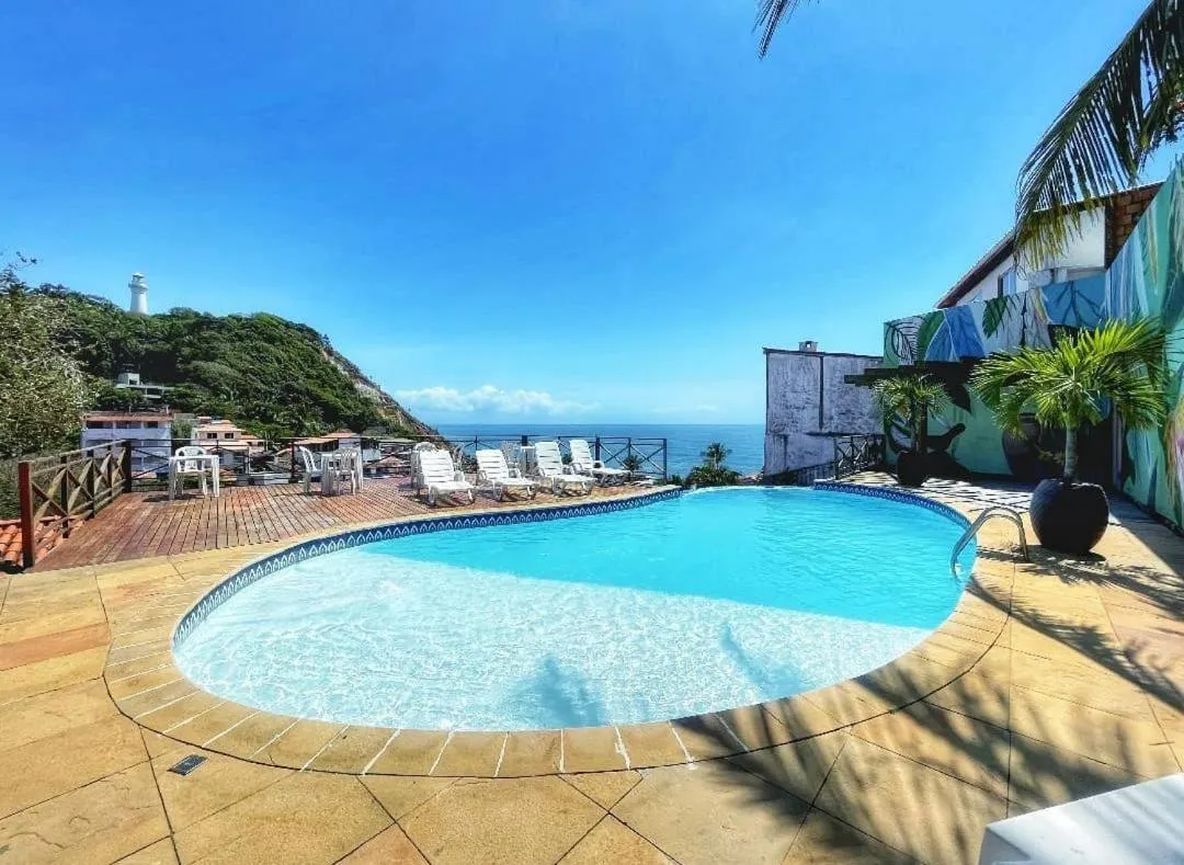 Swimming pool in Vista Bela Pousada
