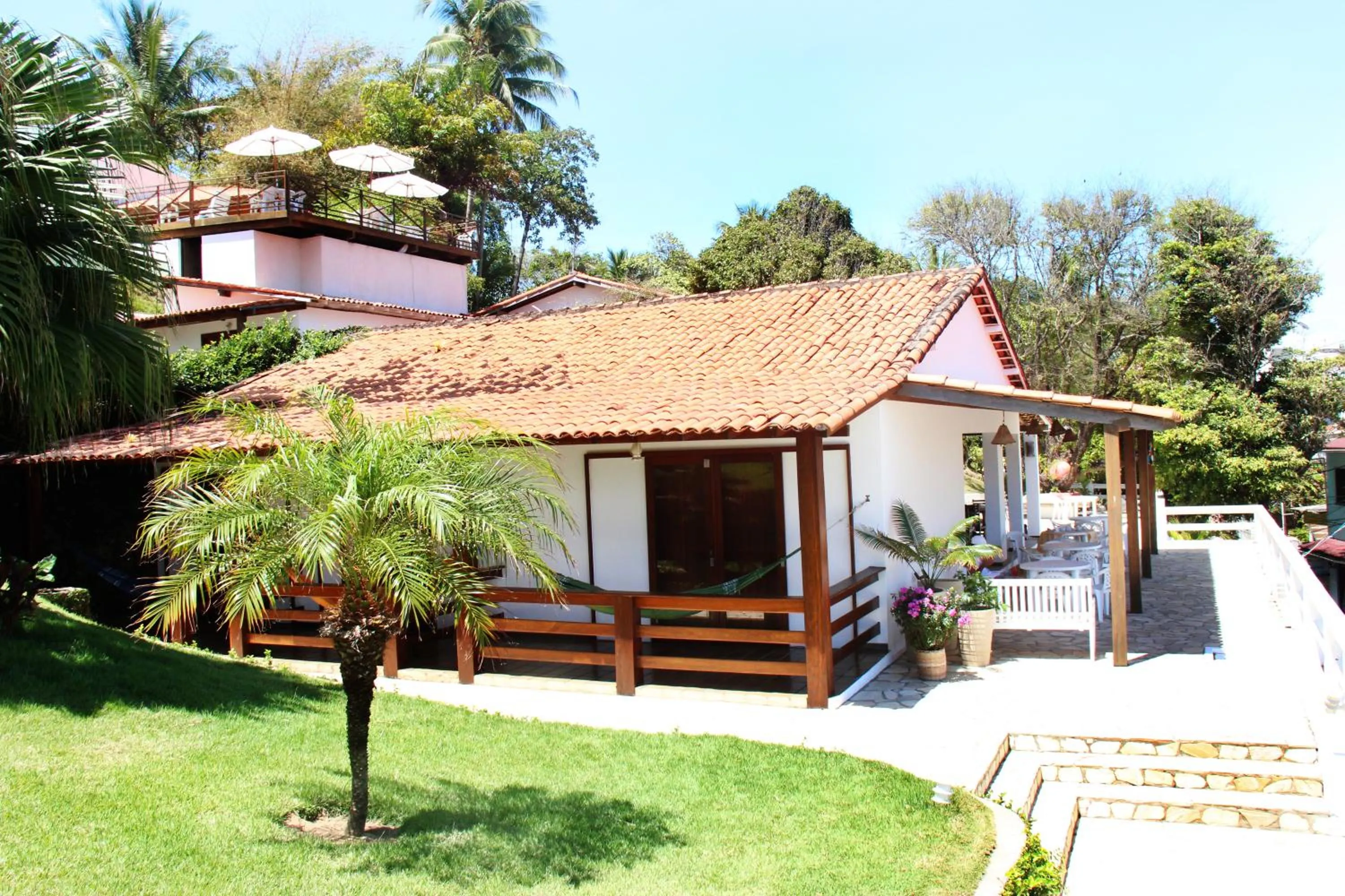 Patio in Vista Bela Pousada