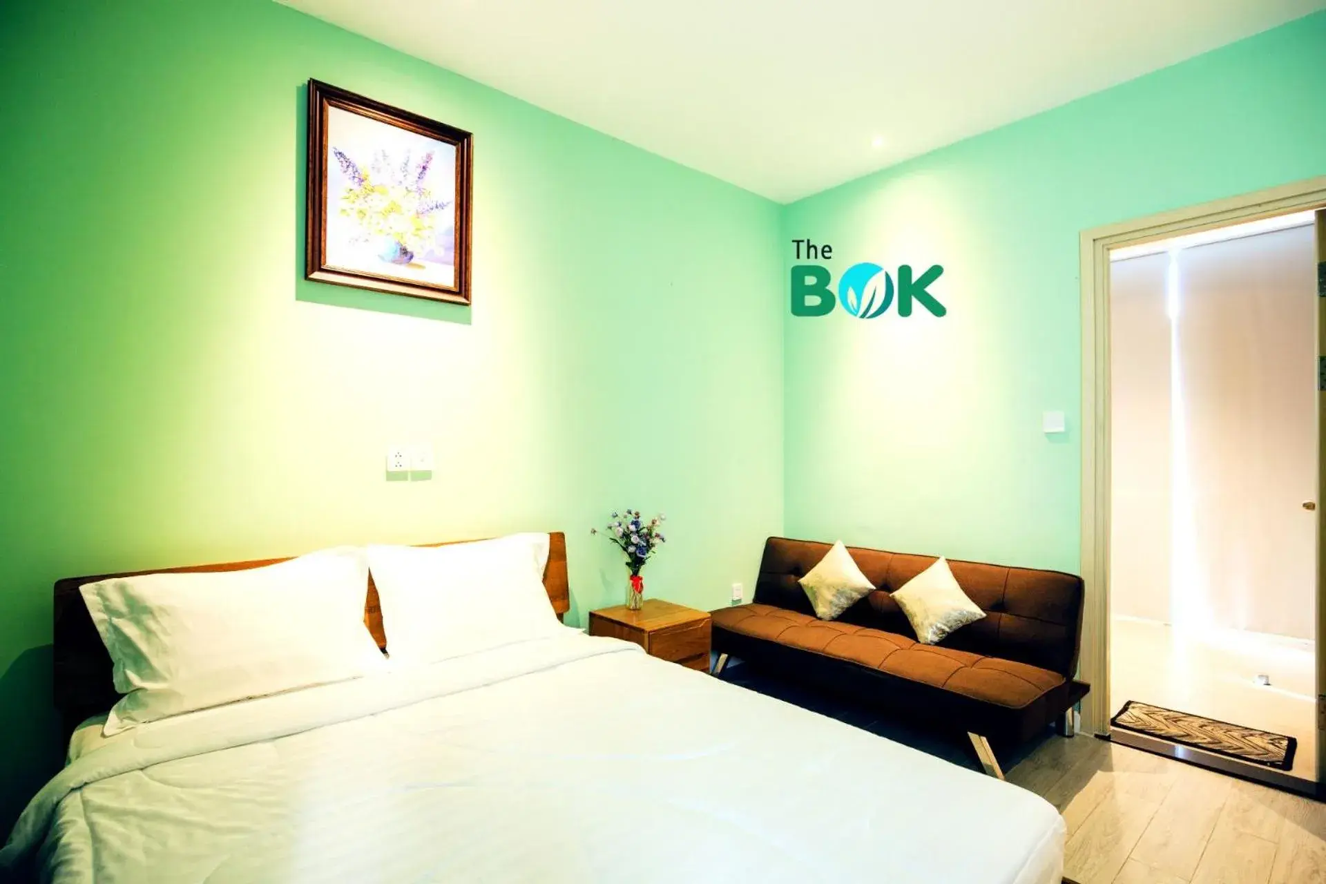 Bed in The Bok Serviced Apartments 1 - Managed by GoGo Phu Quoc Bed in The Bok Serviced Apartments 1 - Managed by GoGo Phu Quoc