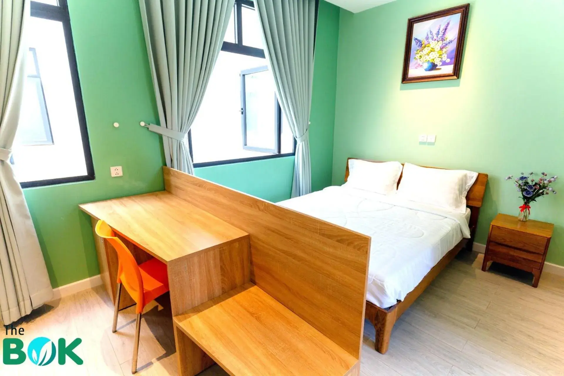 Bed in The Bok Serviced Apartments 1 - Managed by GoGo Phu Quoc Bed in The Bok Serviced Apartments 1 - Managed by GoGo Phu Quoc