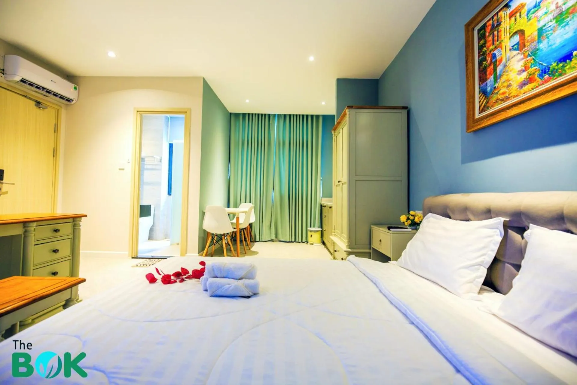 Bed in The Bok Hotel Grand World - by GoGo Phú Quốc