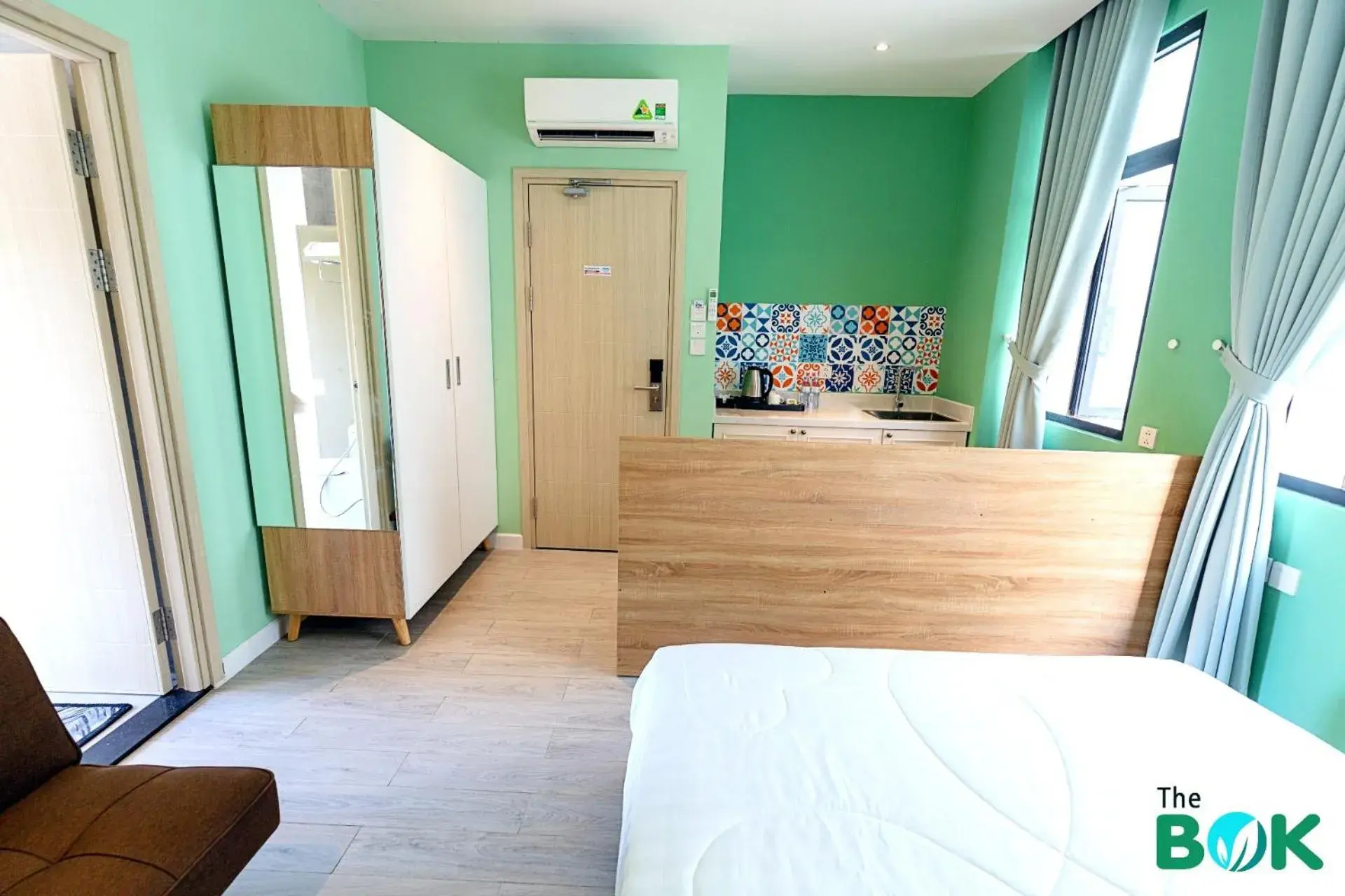 Bed in The Bok Serviced Apartments 1 - Managed by GoGo Phu Quoc Bed in The Bok Serviced Apartments 1 - Managed by GoGo Phu Quoc