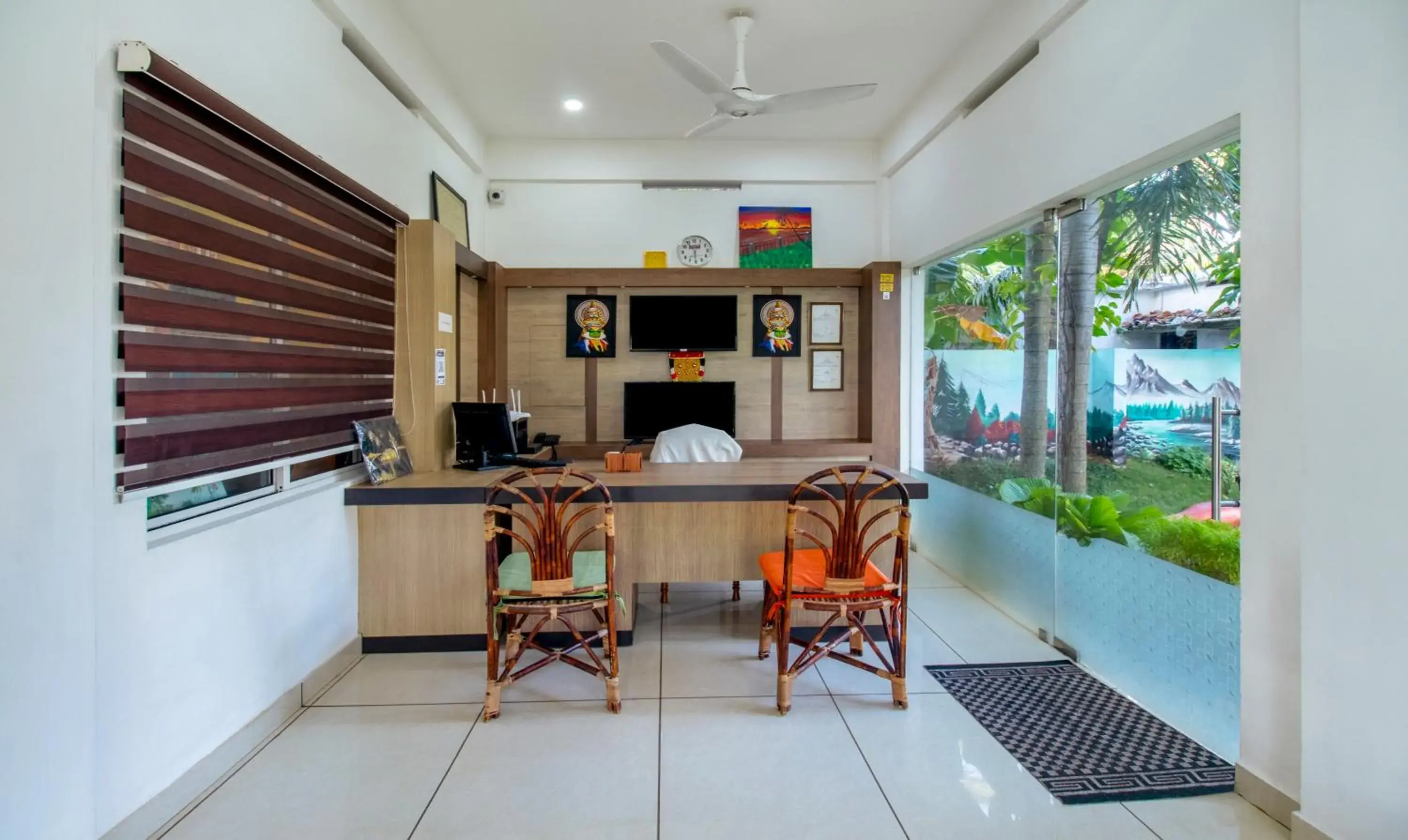Lobby or reception in Treebo Majestic Retreat Lobby or reception in Treebo Majestic Retreat