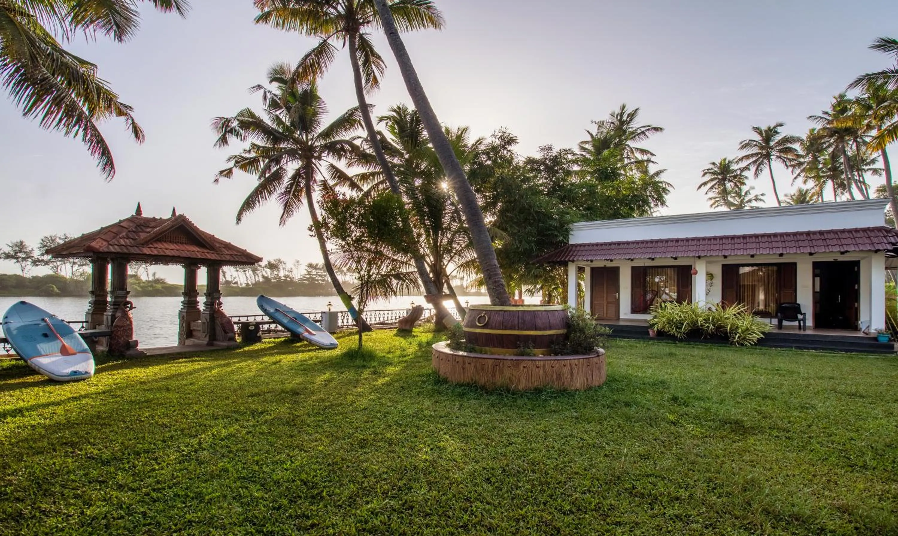 Garden in Treebo Majestic Retreat