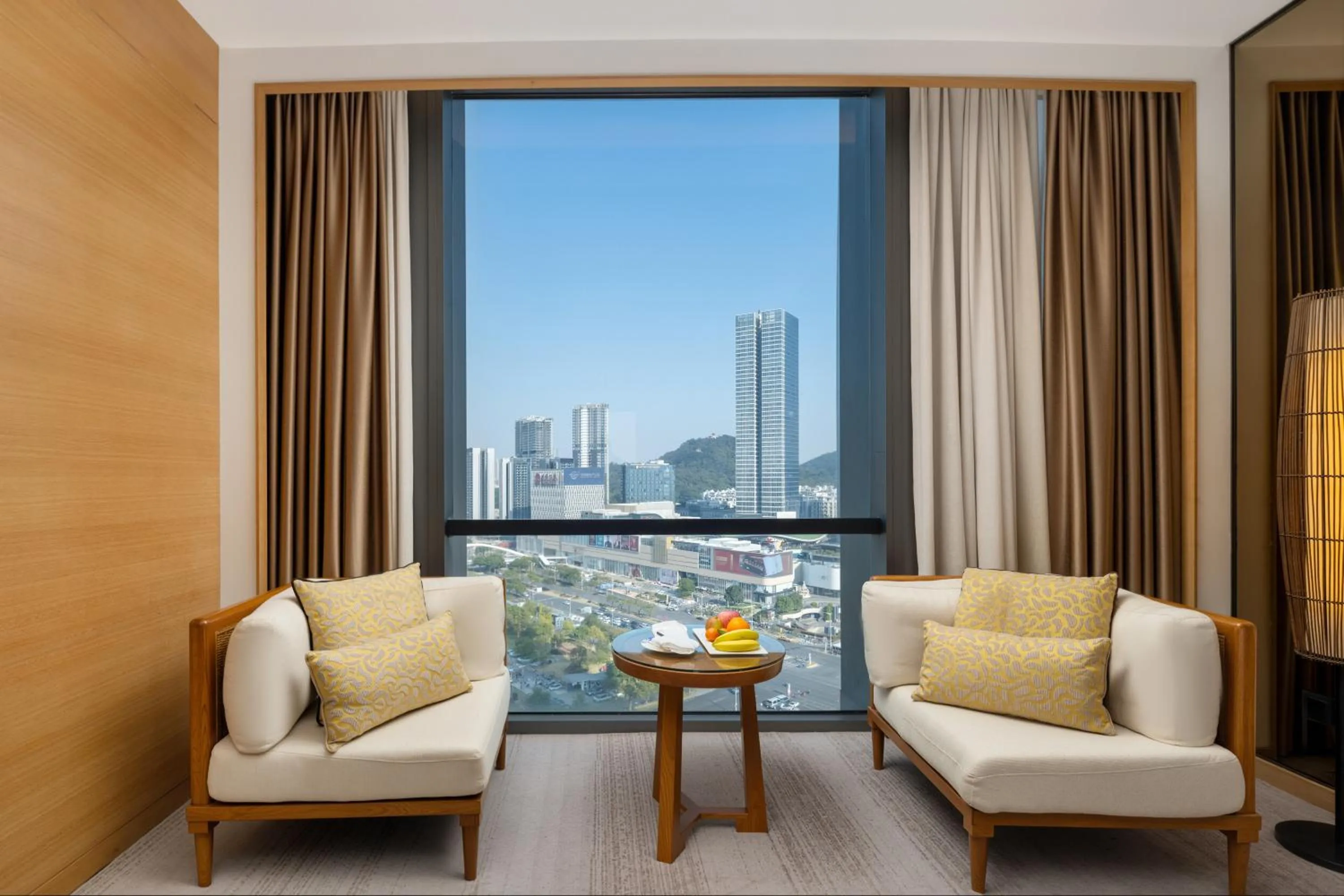 Seating area in Dongguan Kande International Hotel