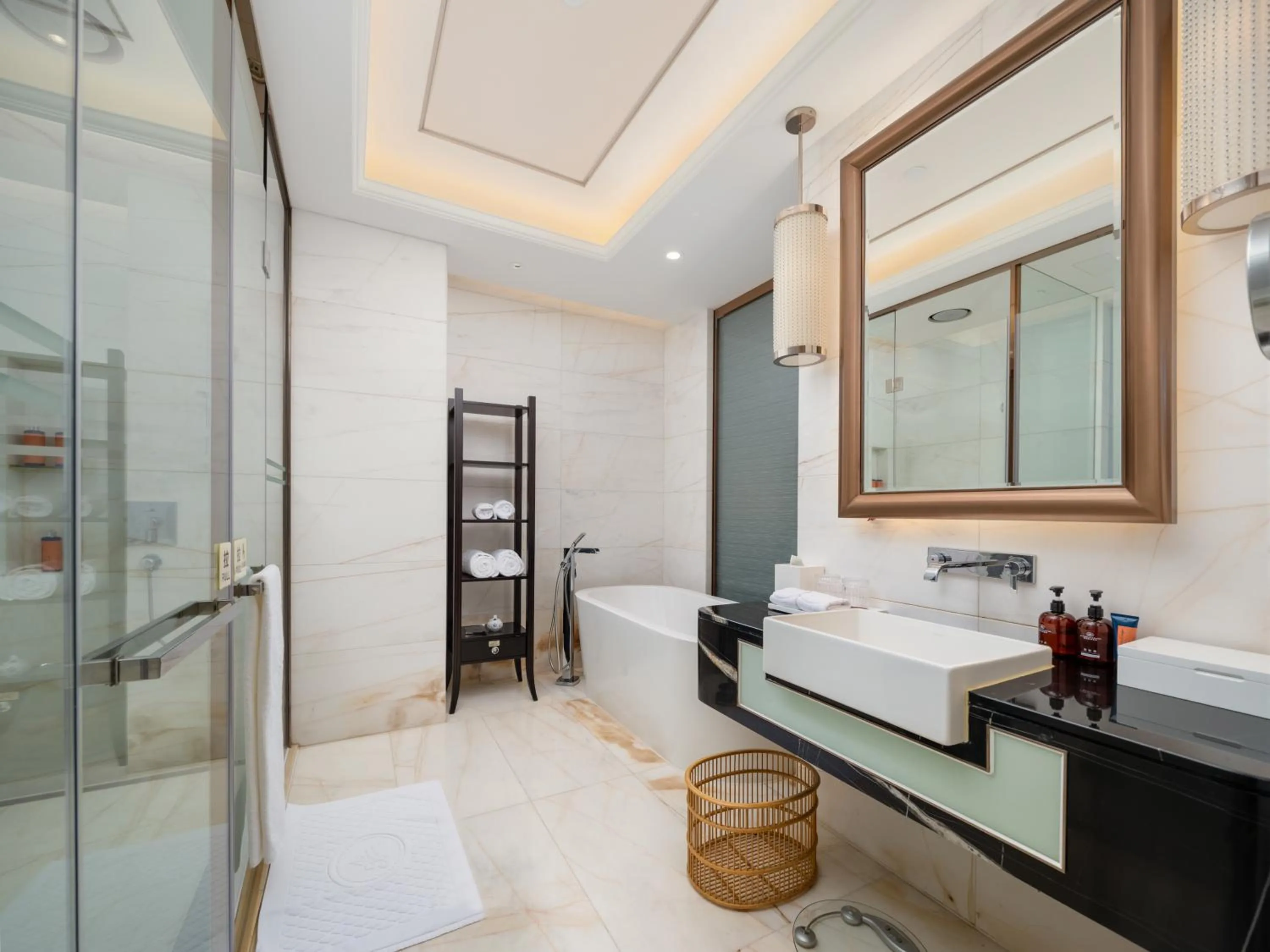 Bathroom in Dongguan Kande International Hotel