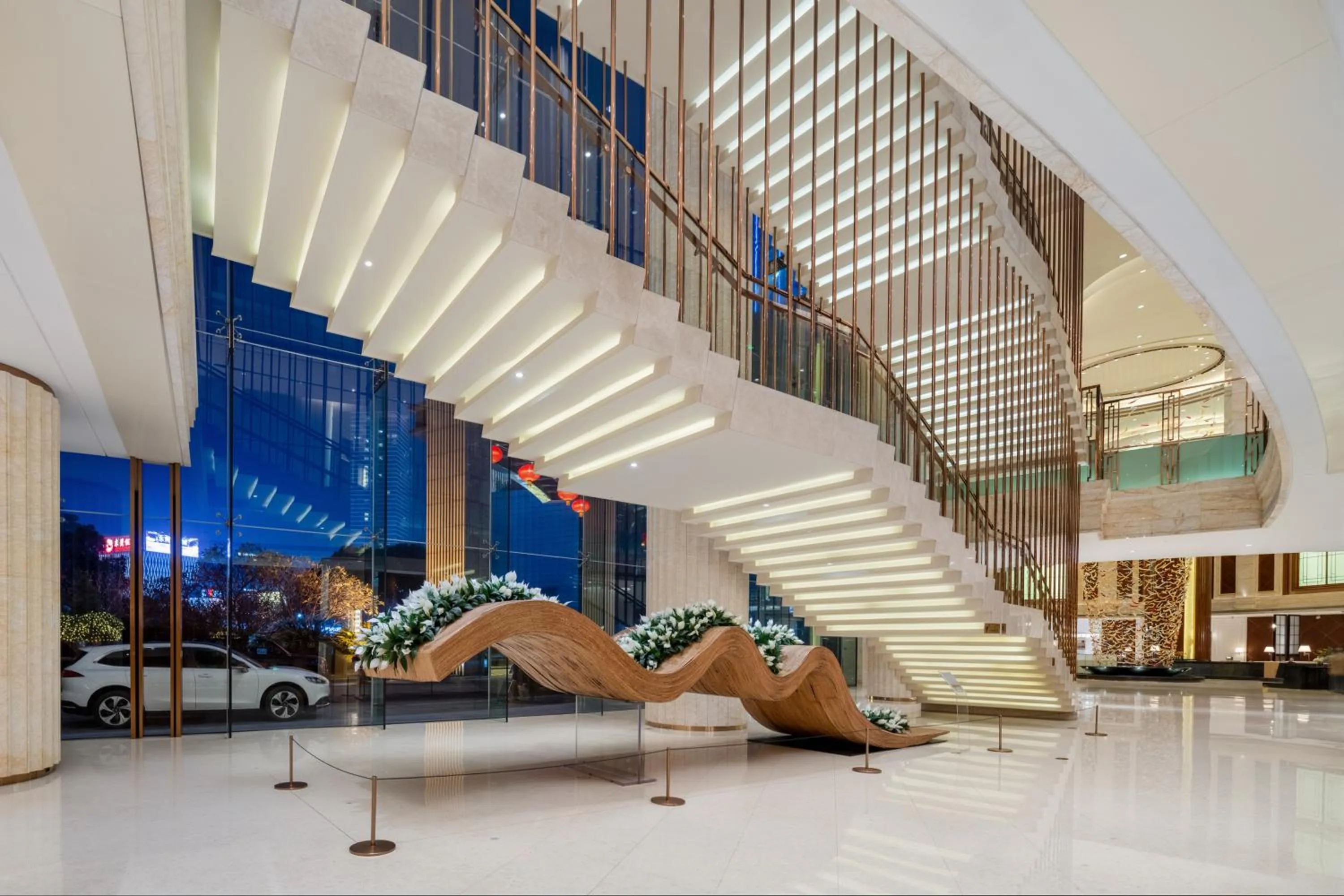 Lobby or reception in Dongguan Kande International Hotel