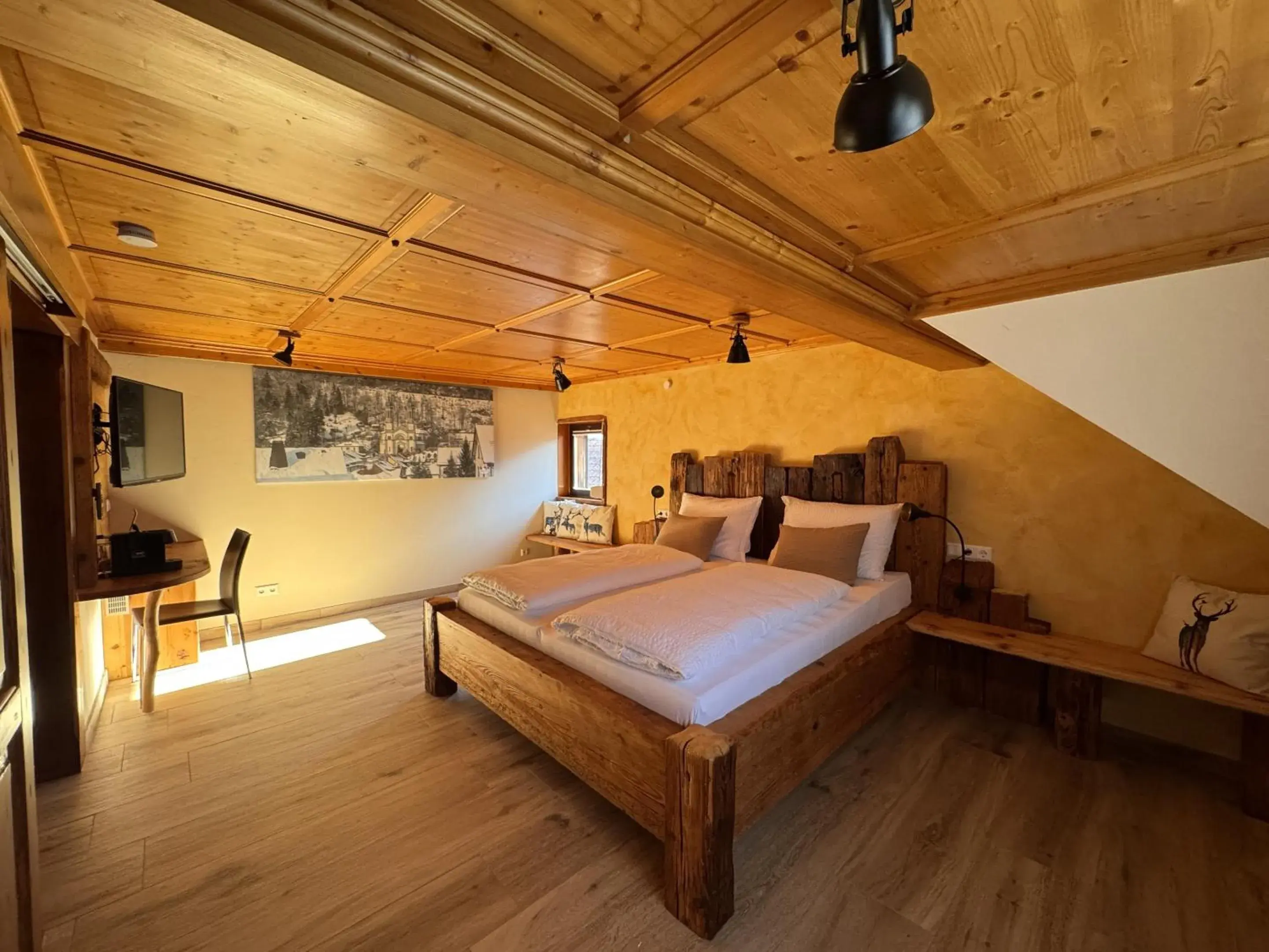 Bedroom, Bed in Black Forest Hotel Todtnau Bedroom, Bed in Black Forest Hotel Todtnau