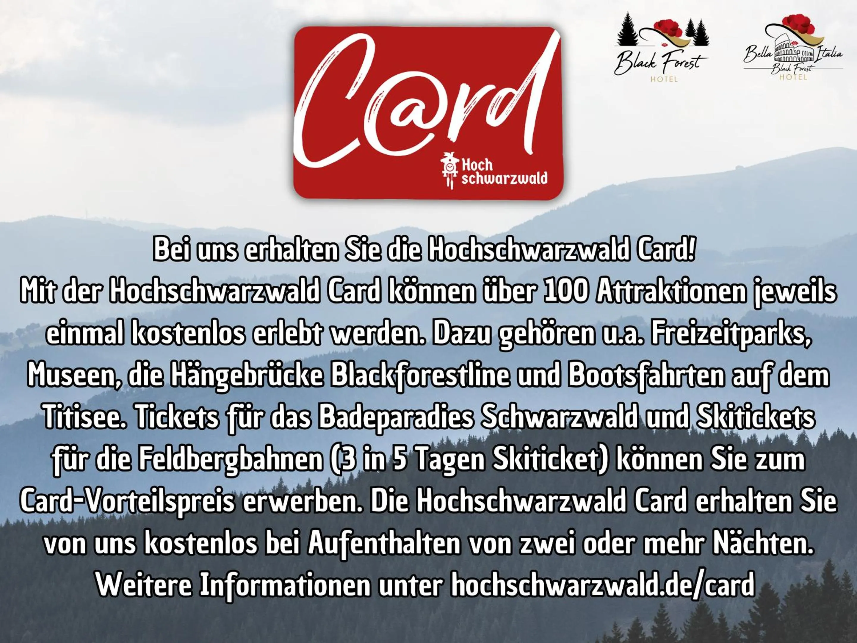 Activities in Black Forest Hotel Todtnau