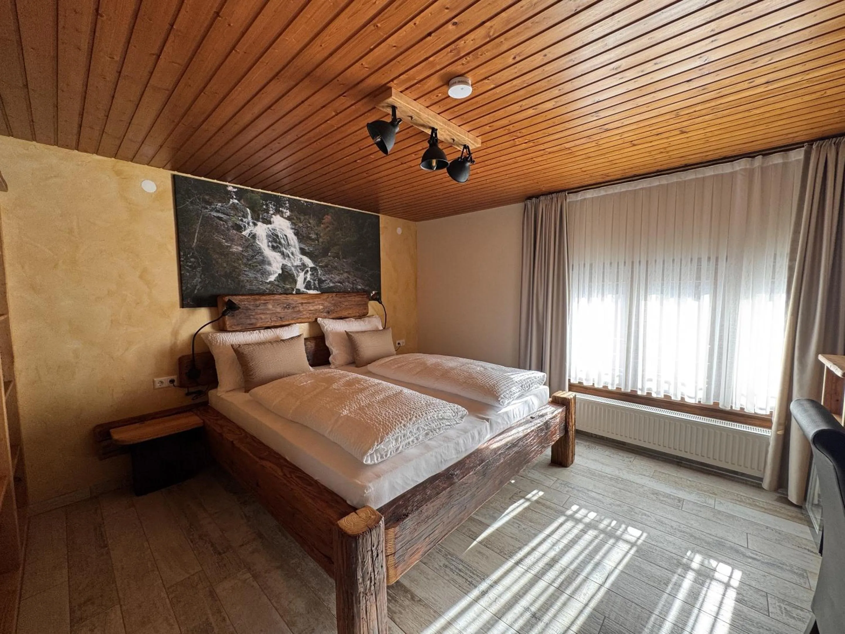 Bedroom, Bed in Black Forest Hotel Todtnau