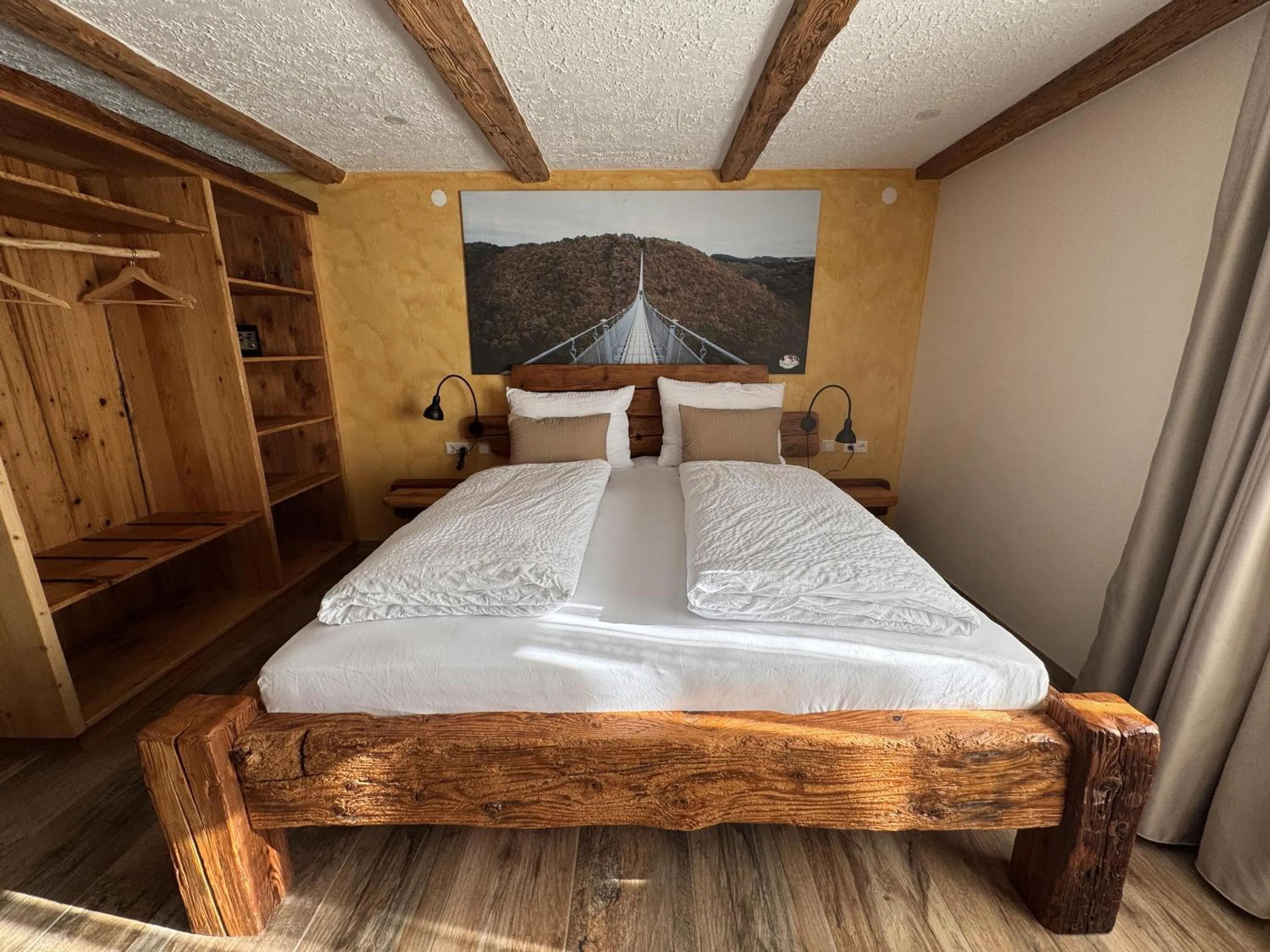 Bedroom, Bed in Black Forest Hotel Todtnau