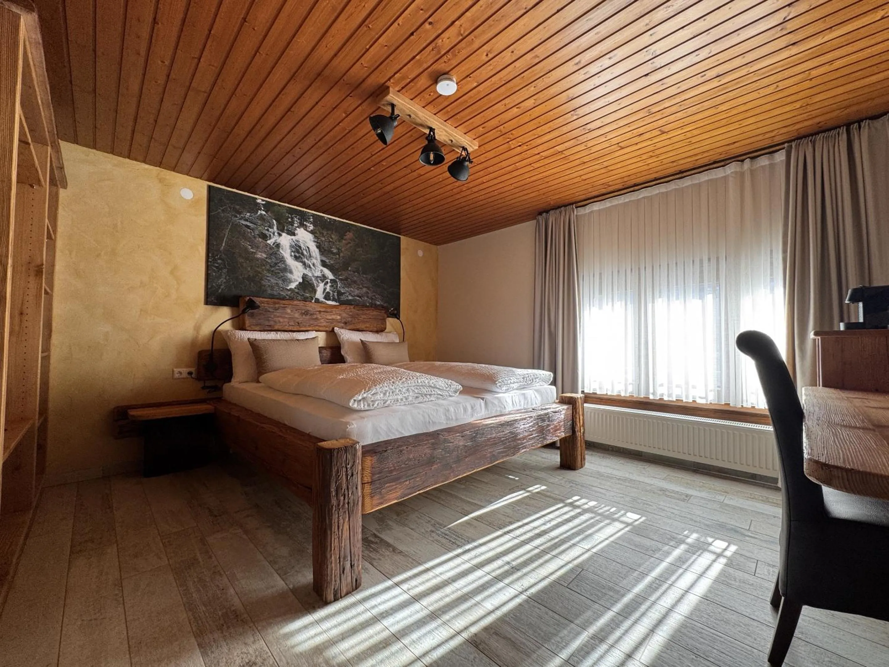Bedroom, Bed in Black Forest Hotel Todtnau