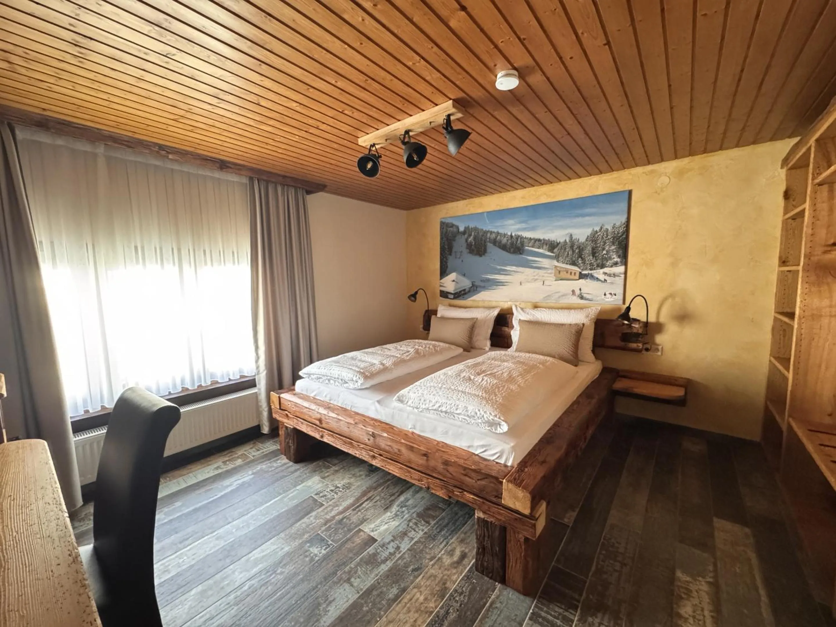 Bedroom, Bed in Black Forest Hotel Todtnau