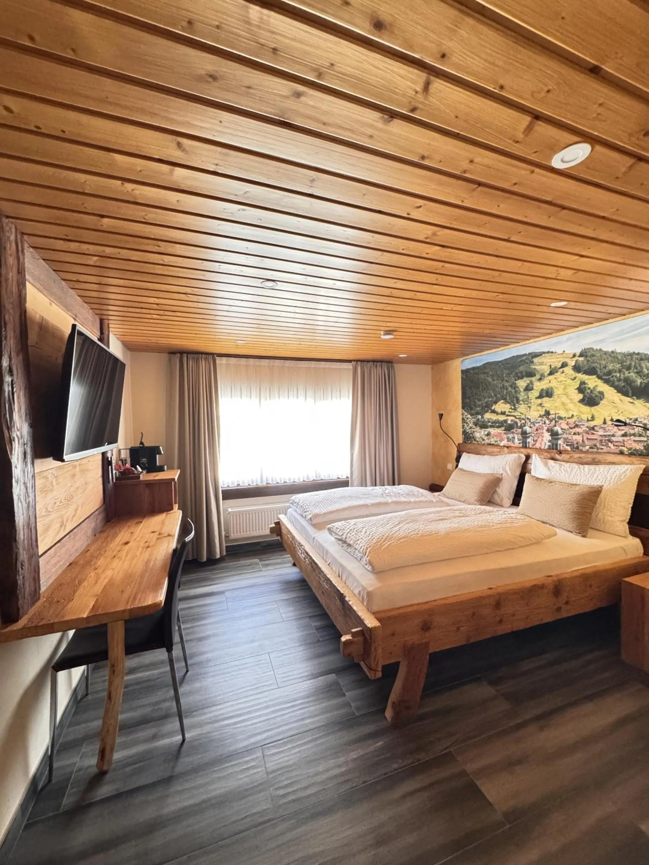 Bedroom, Bed in Black Forest Hotel Todtnau