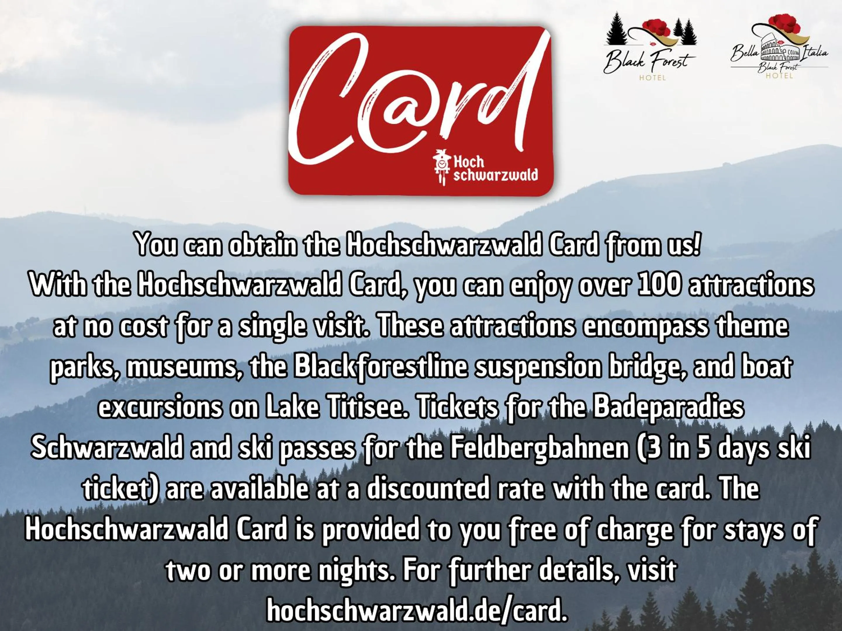 Activities in Black Forest Hotel Todtnau