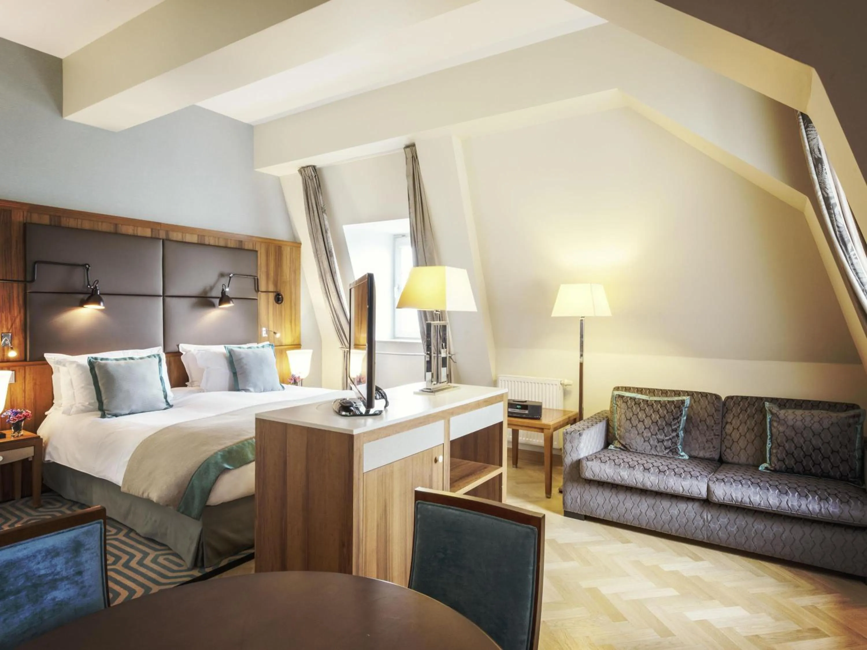 Bedroom, Bed in Sofitel Grand Sopot