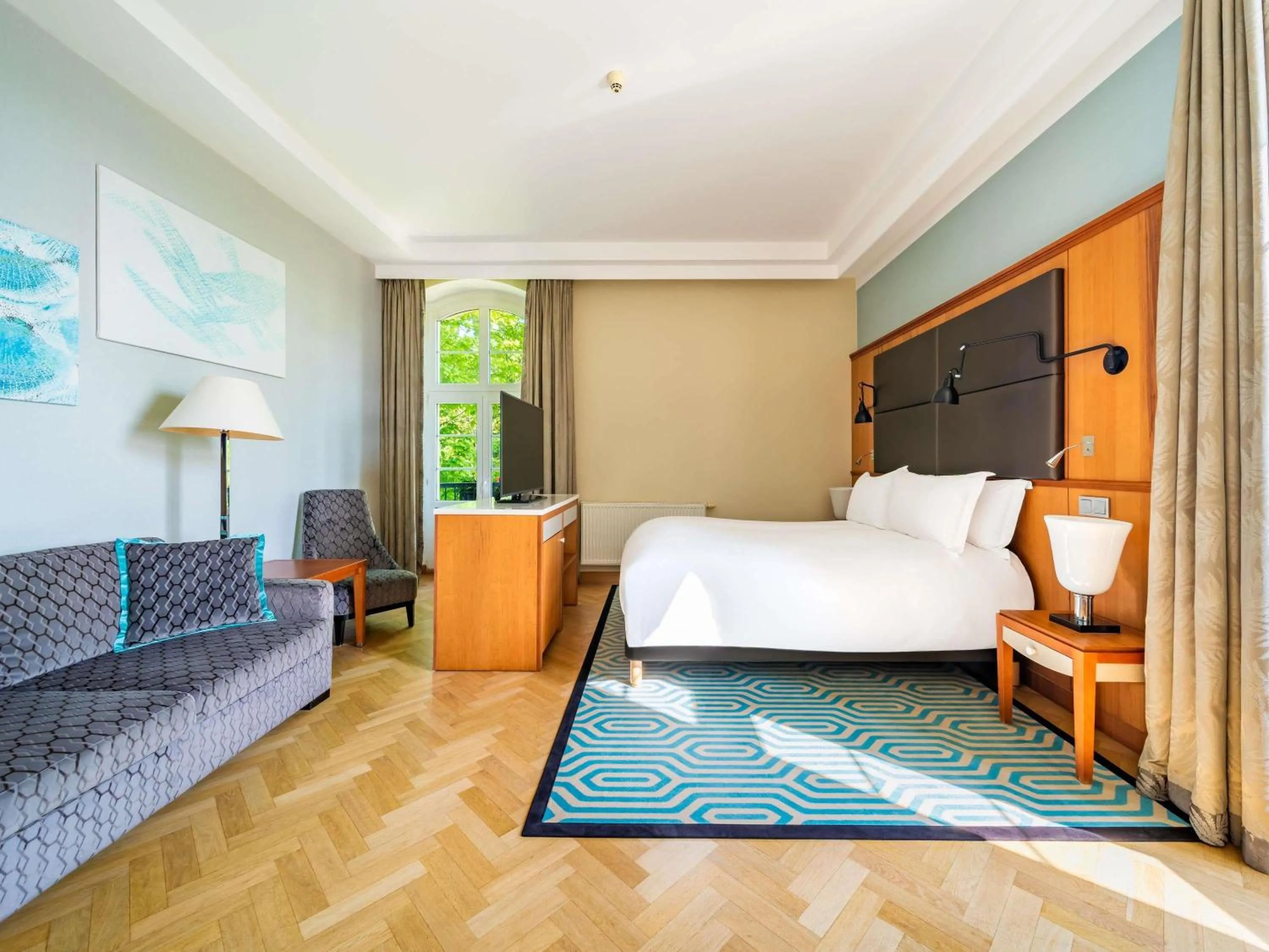 Bedroom, Bed in Sofitel Grand Sopot