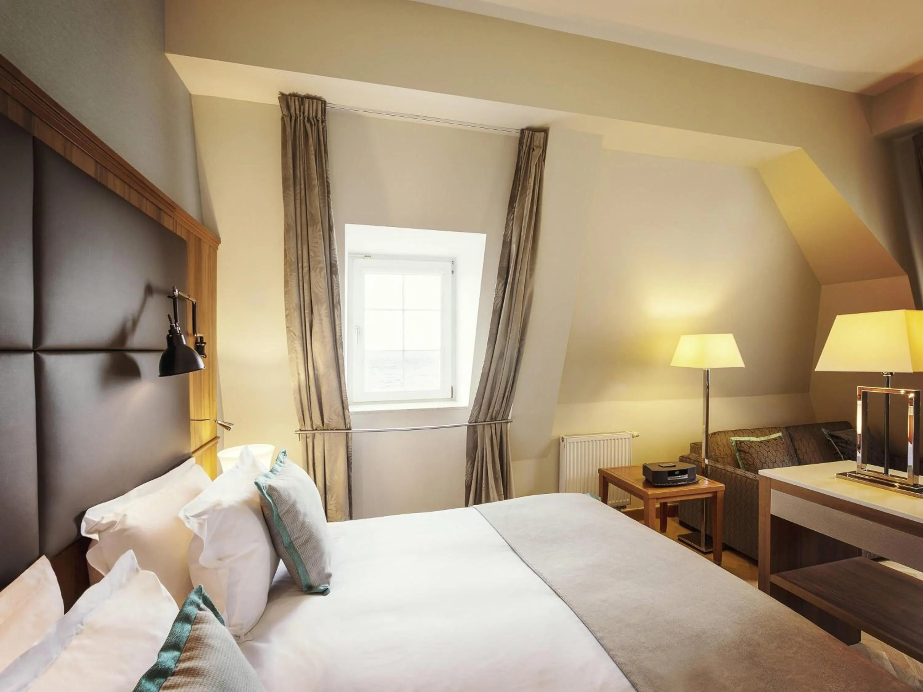 Bedroom, Bed in Sofitel Grand Sopot