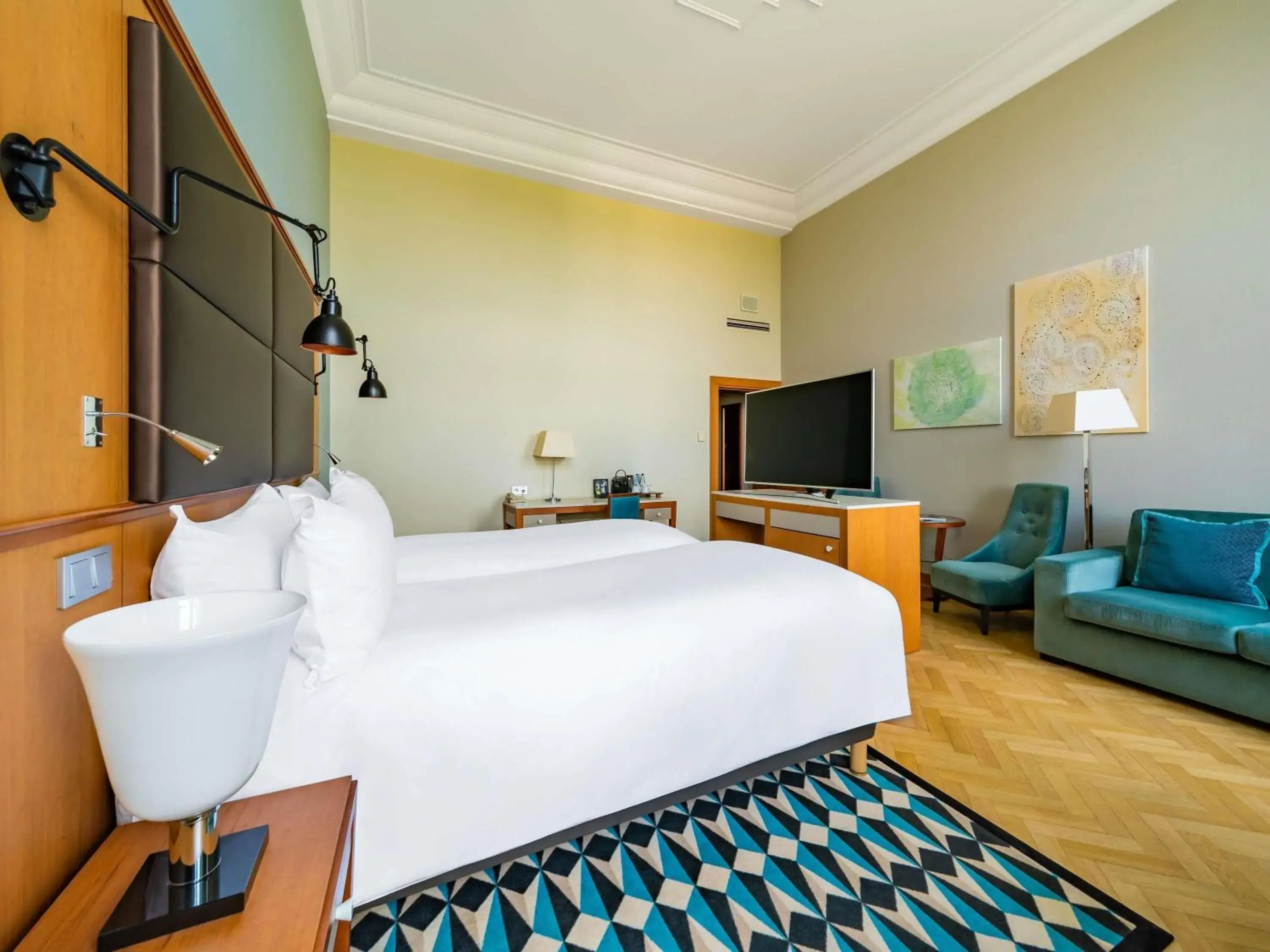 Bedroom, Bed in Sofitel Grand Sopot Bedroom, Bed in Sofitel Grand Sopot