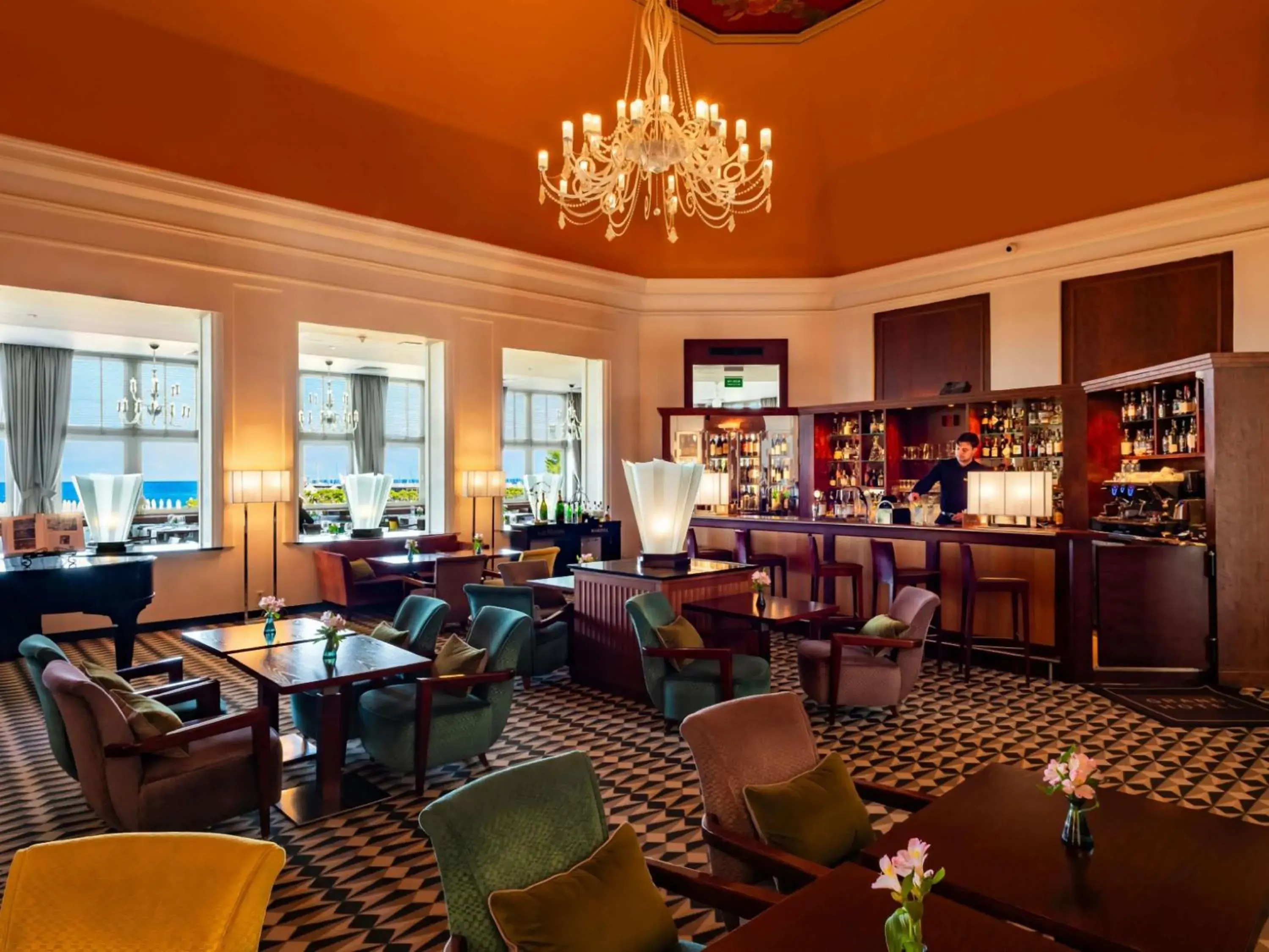 Lounge or bar in Sofitel Grand Sopot Lounge or bar in Sofitel Grand Sopot