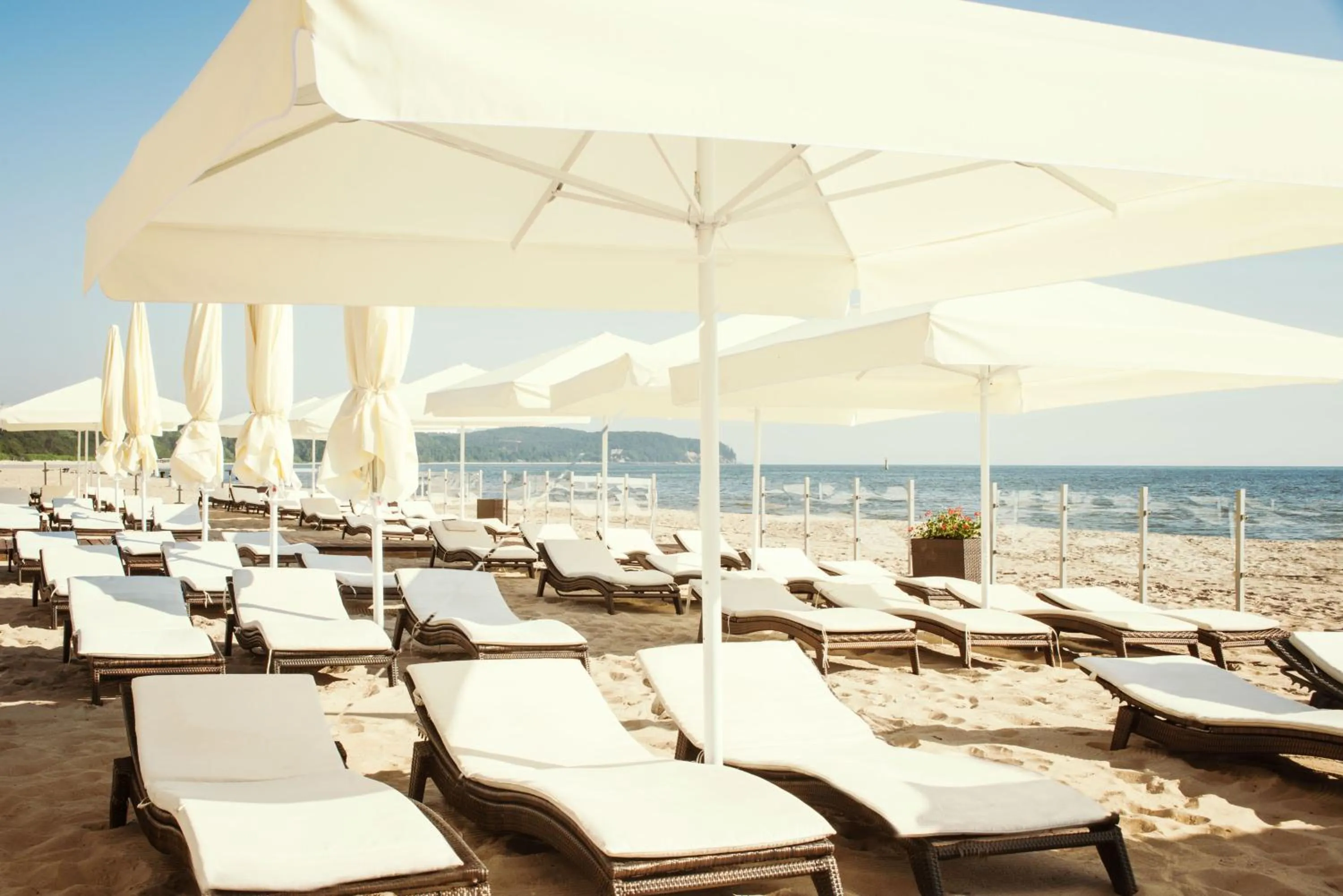Beach in Sofitel Grand Sopot