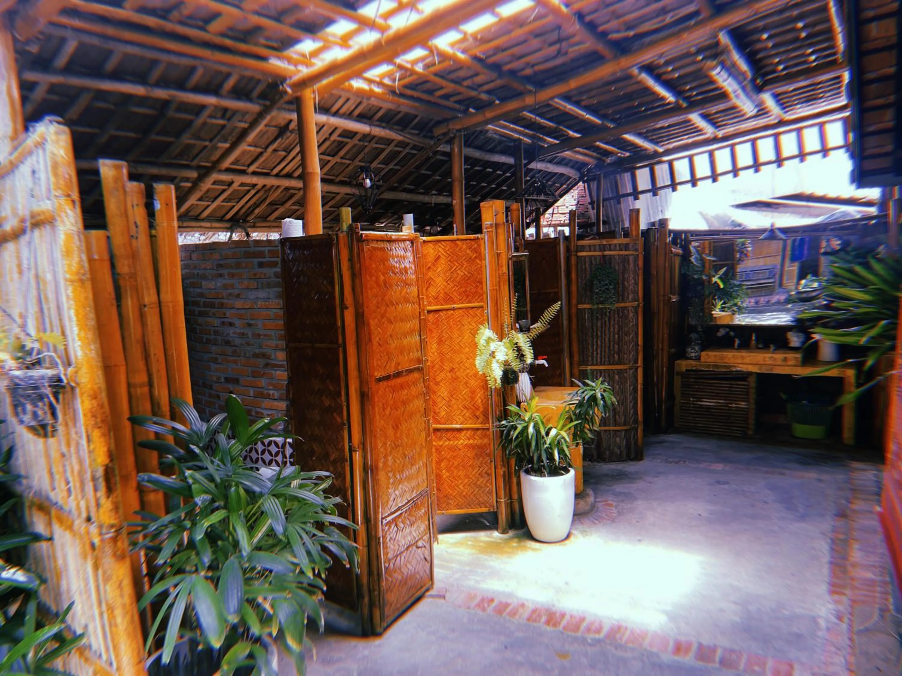 Shower in Under The Coconut Tree Hoi An