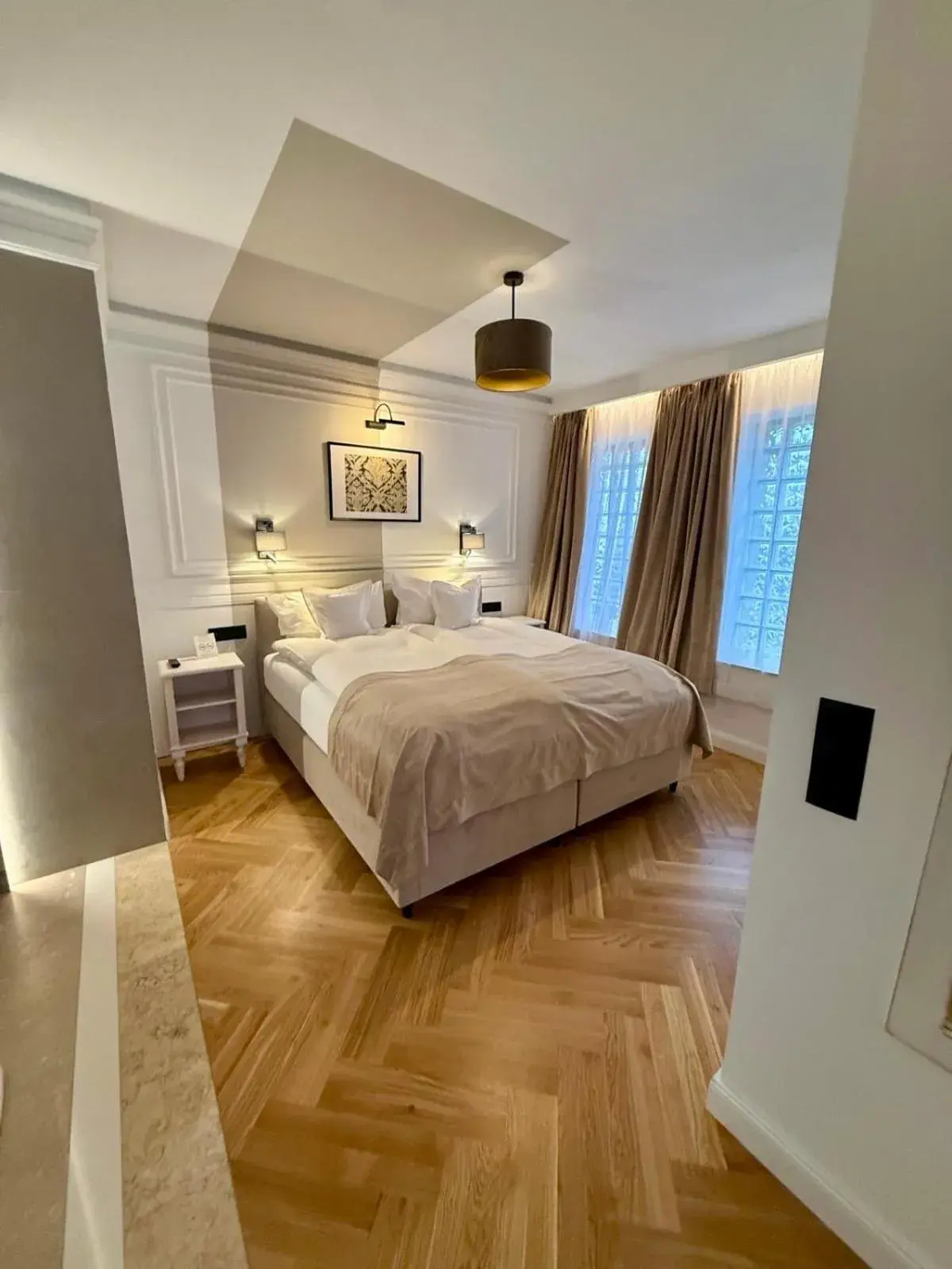 Bed in Hotel Rubinstein Bed in Hotel Rubinstein