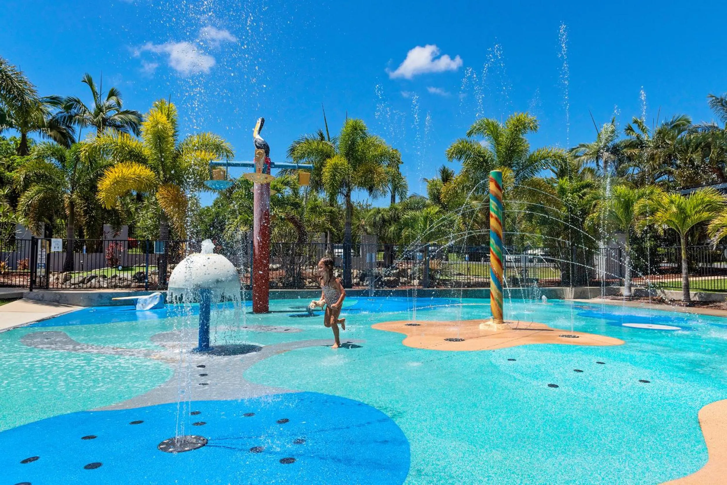 Aqua park in Discovery Parks - Mackay