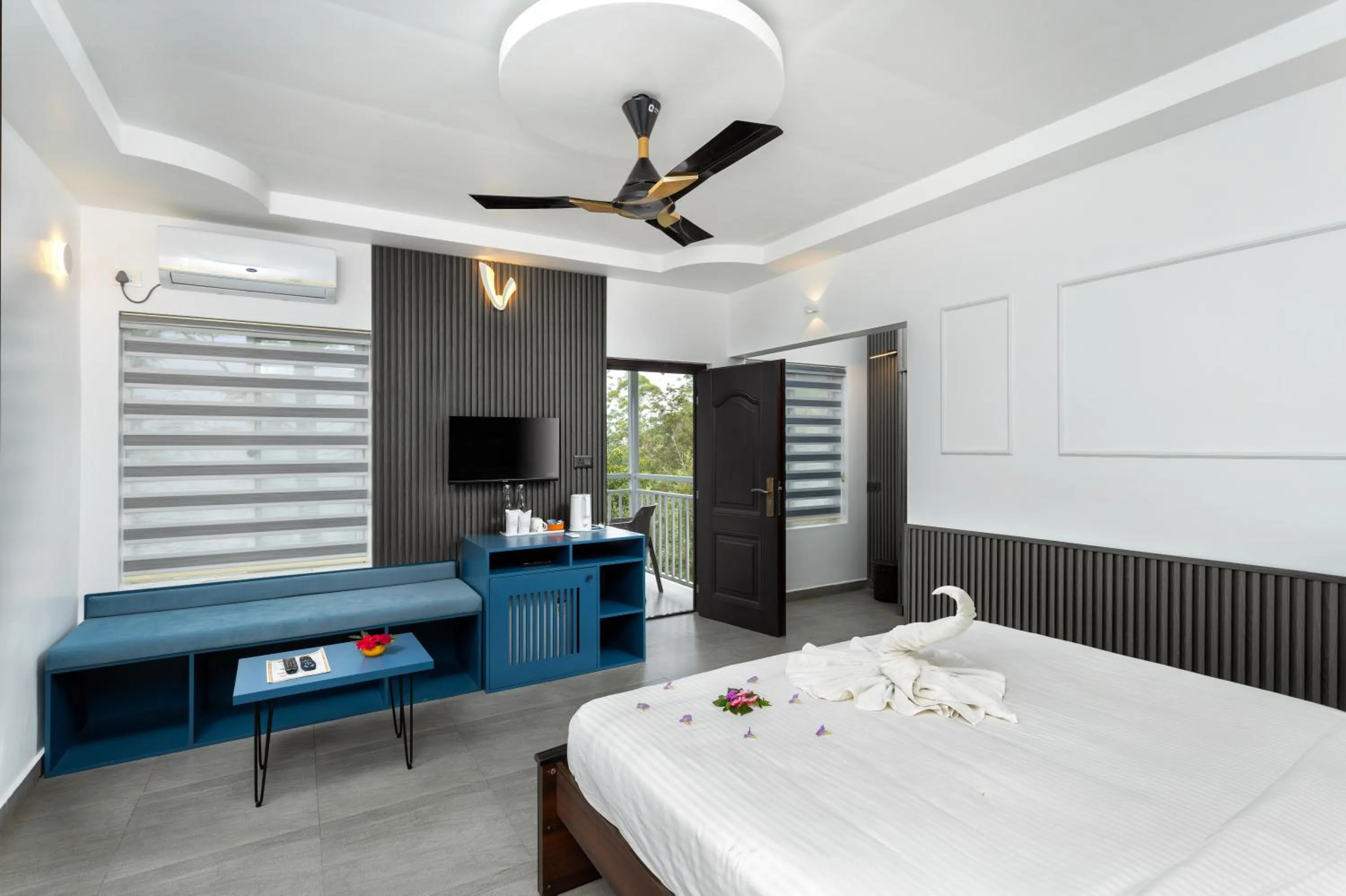 Bedroom in Eterno Camellia & Elettaria Resort with Pool