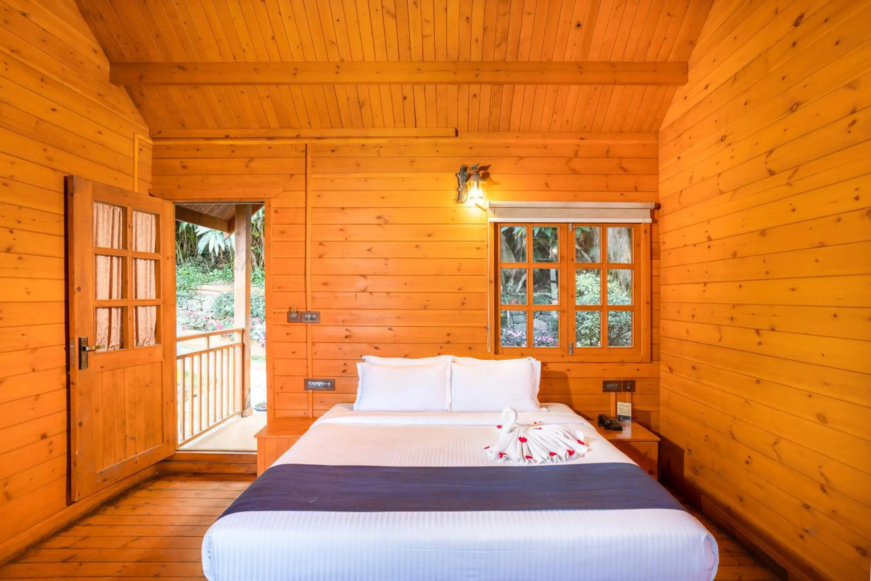 Bed in Eterno Camellia & Elettaria Resort with Pool Bed in Eterno Camellia & Elettaria Resort with Pool