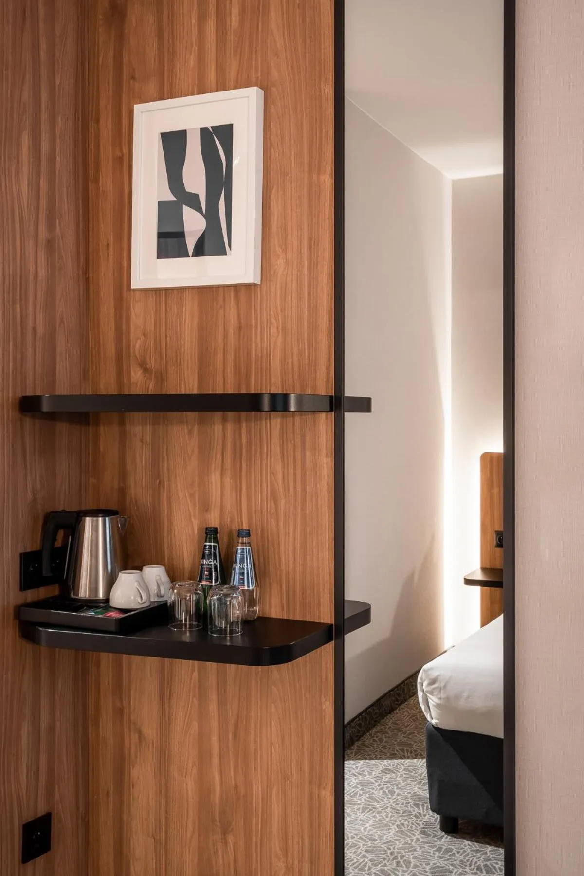 Bedroom, Bed in Dwór w Tomaszowicach