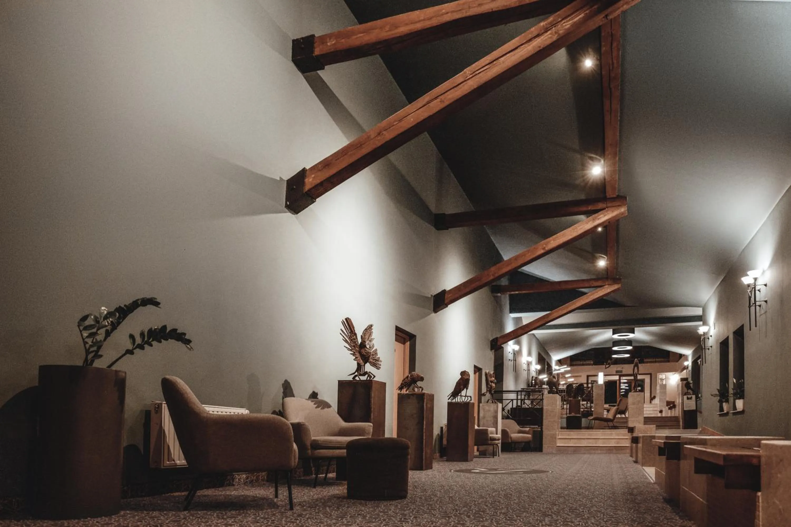 Lounge or bar in Dwór w Tomaszowicach