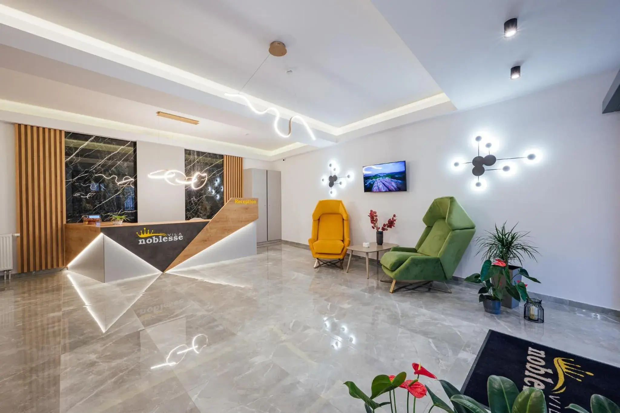 Lobby or reception in Vila Noblesse Lobby or reception in Vila Noblesse