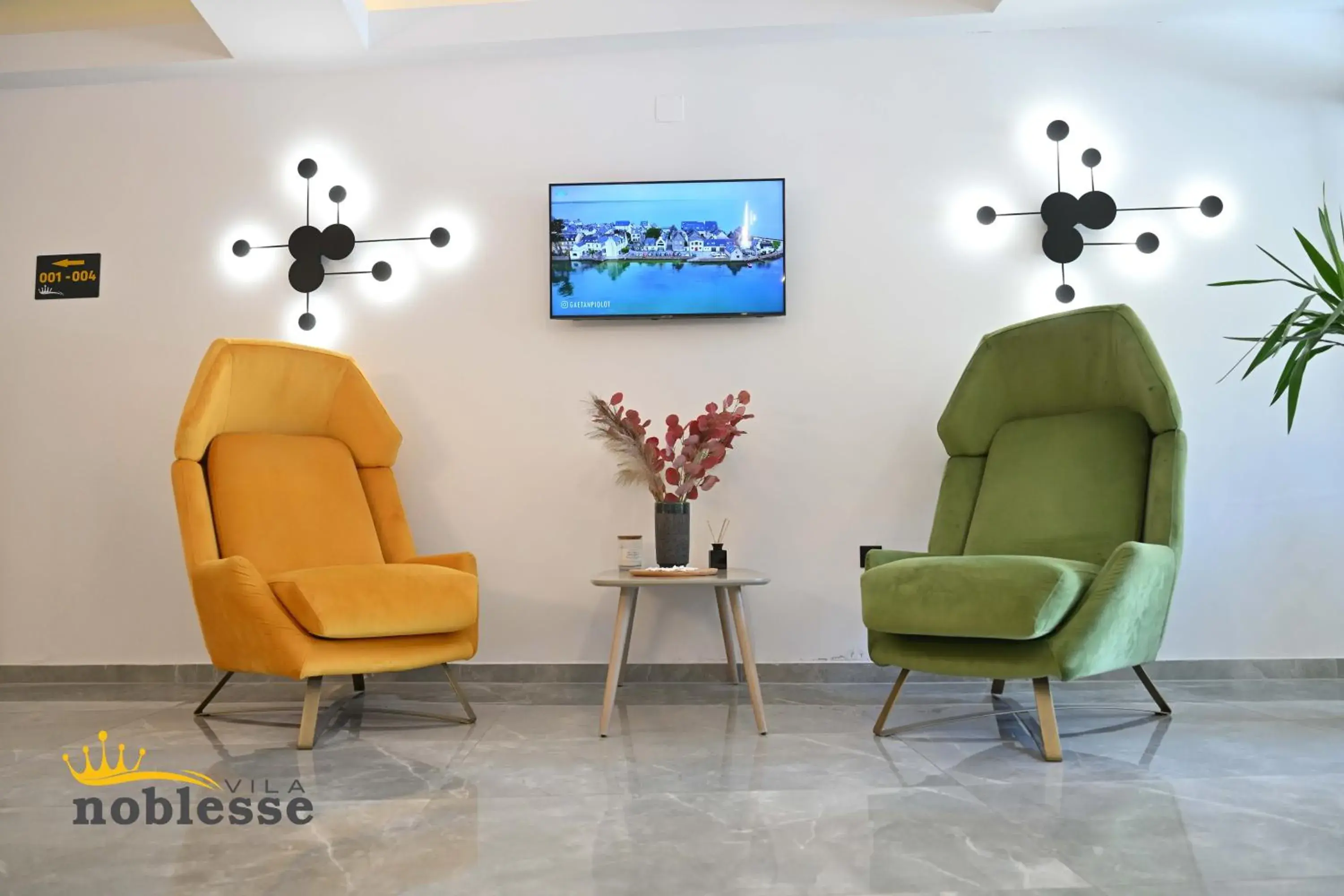 Lobby or reception in Vila Noblesse Lobby or reception in Vila Noblesse