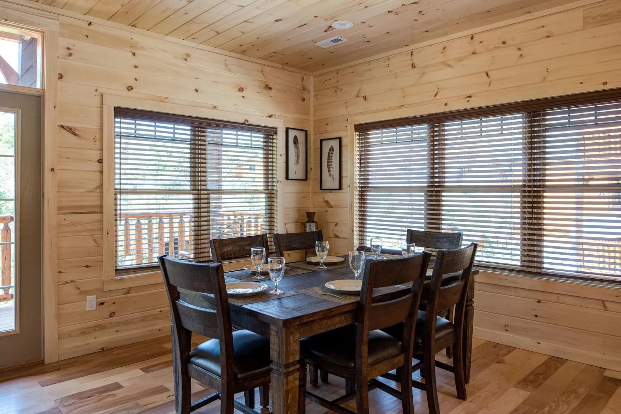 Living room in Smoky Haven