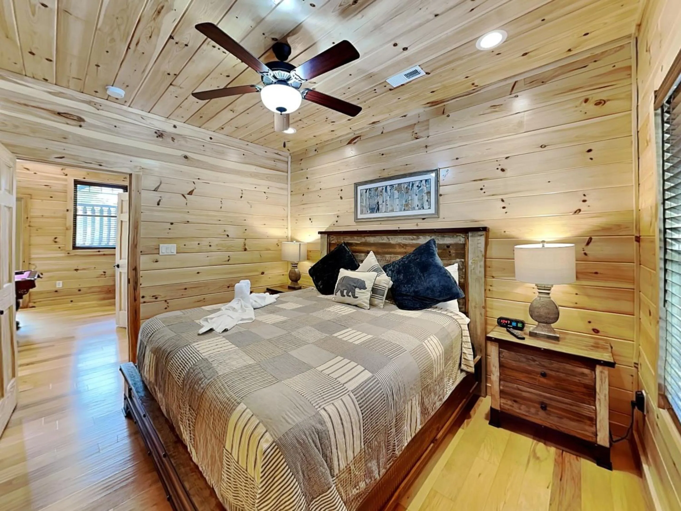 Bed in Smoky Haven