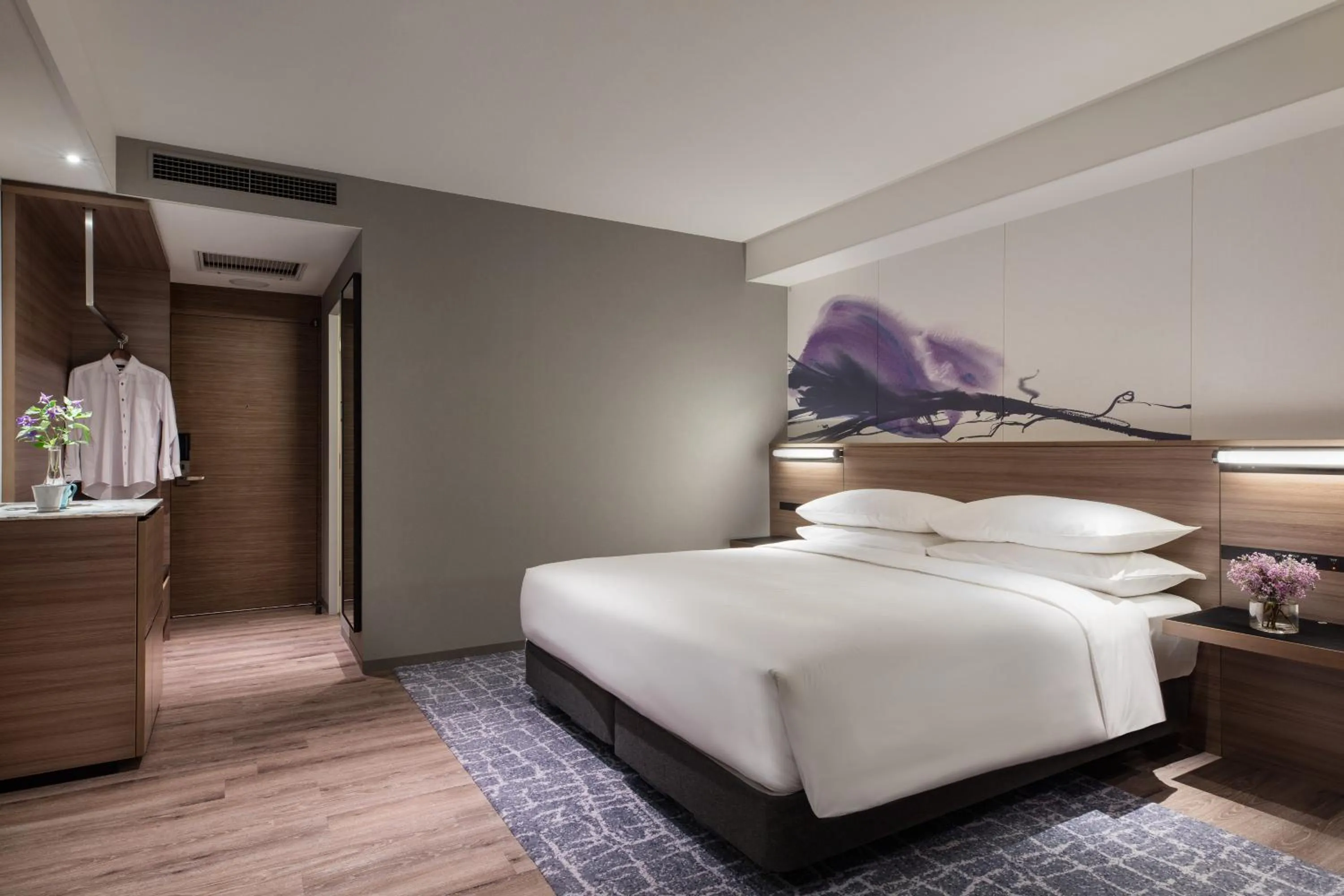 Photo of the whole room, Bed in Lake Biwa Marriott Hotel