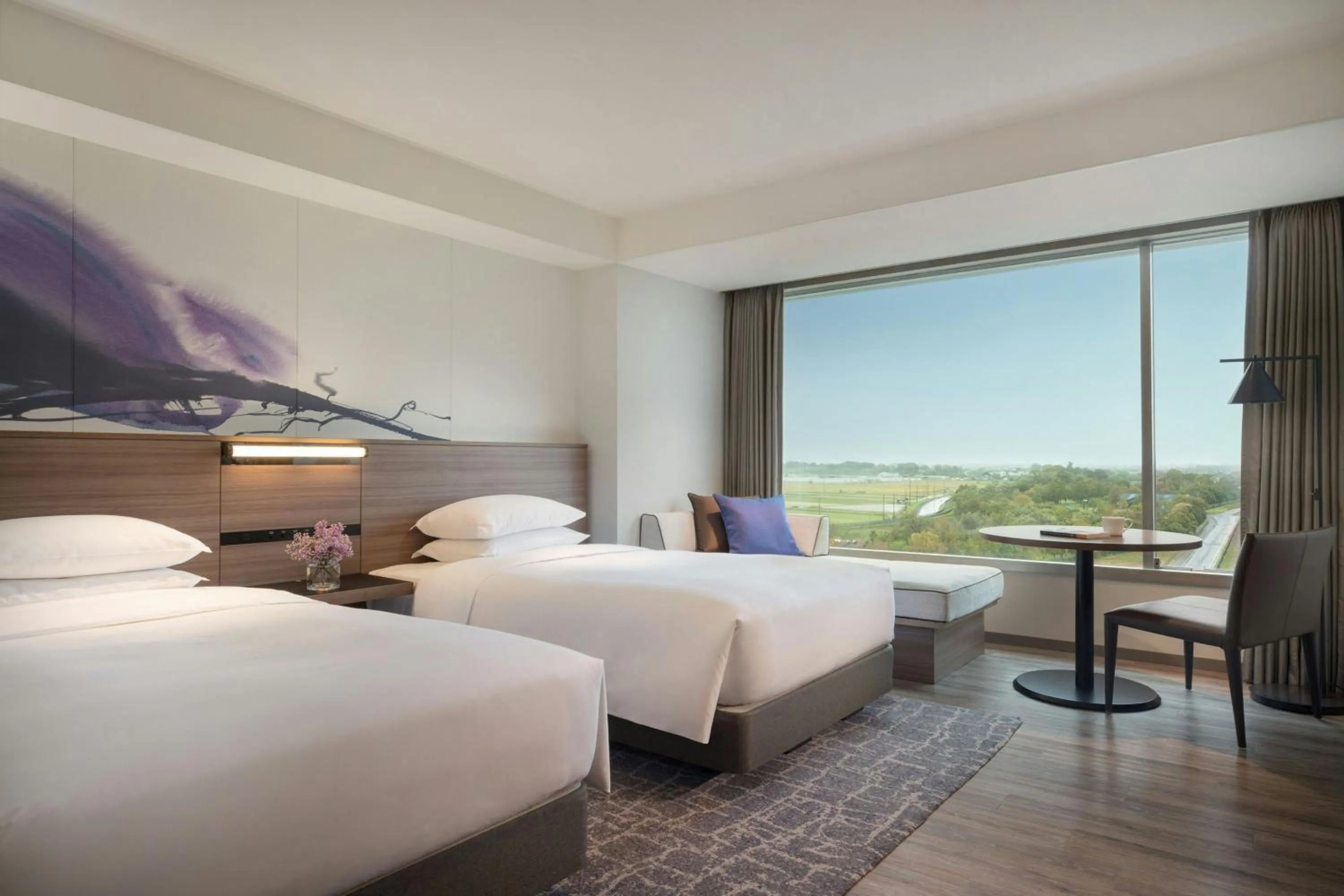 Photo of the whole room, Bed in Lake Biwa Marriott Hotel