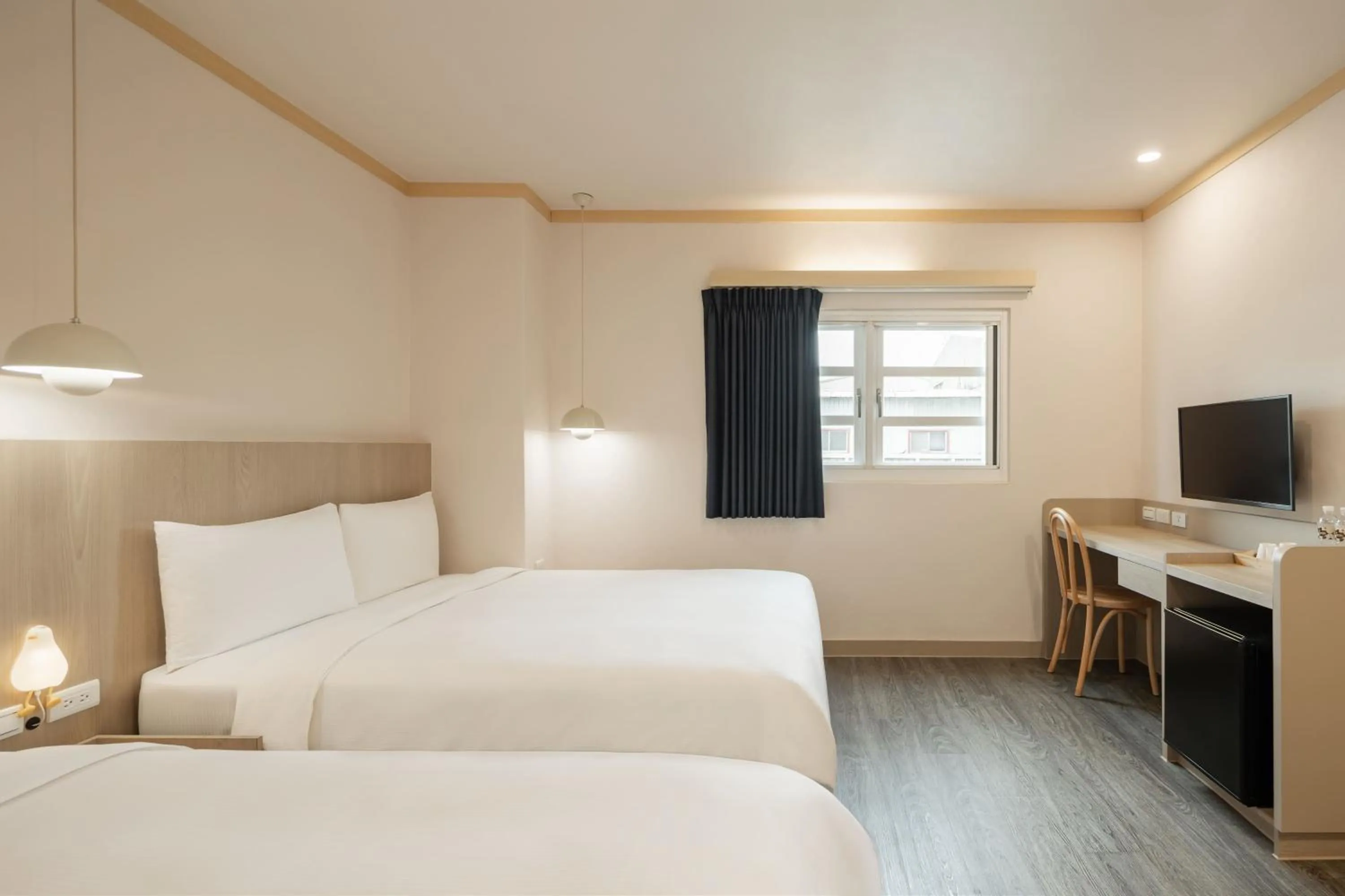 TV and multimedia, Bed in Kindness Hotel - Tainan Mingsheng Branch