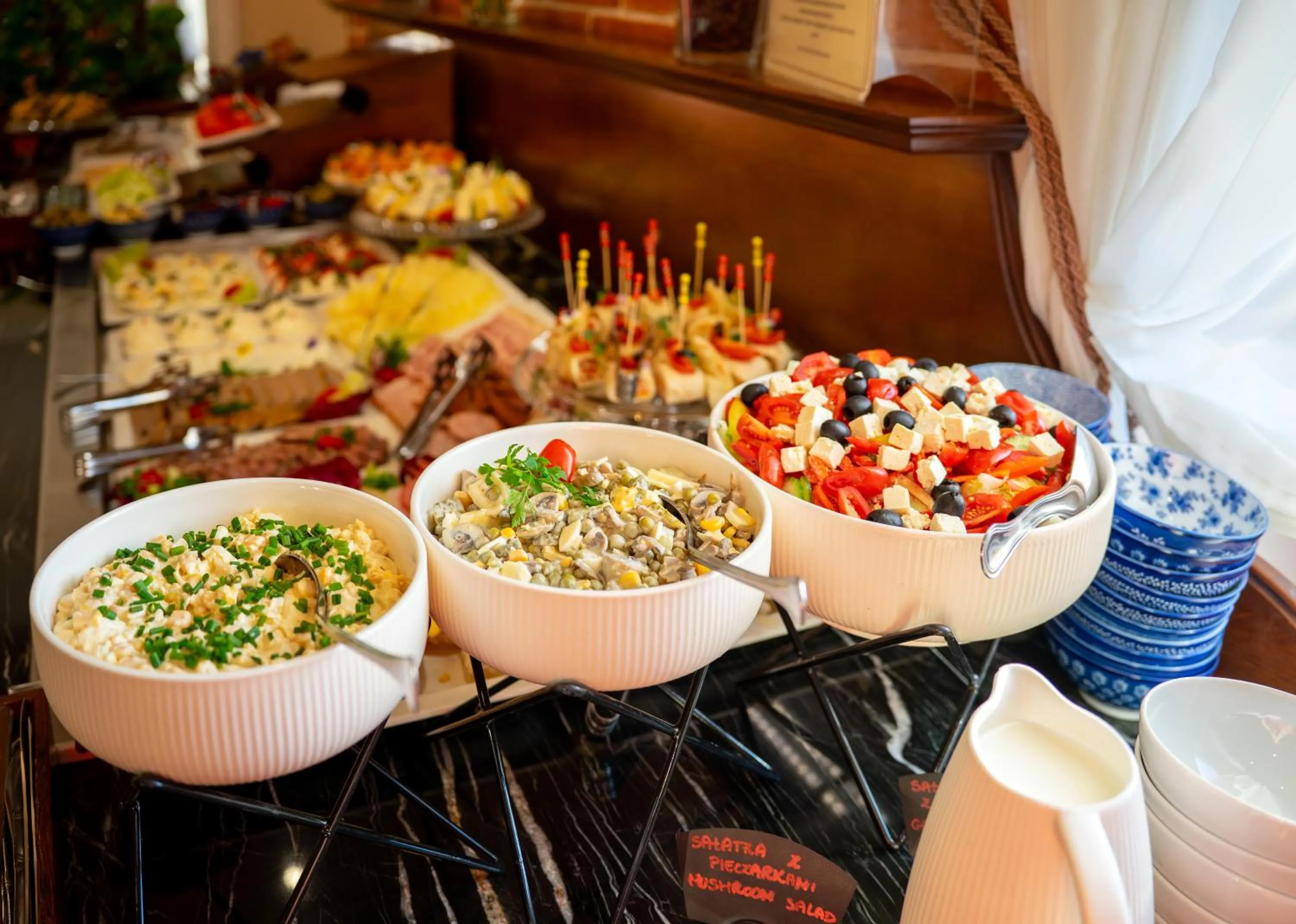 Breakfast in Hotel Polonia