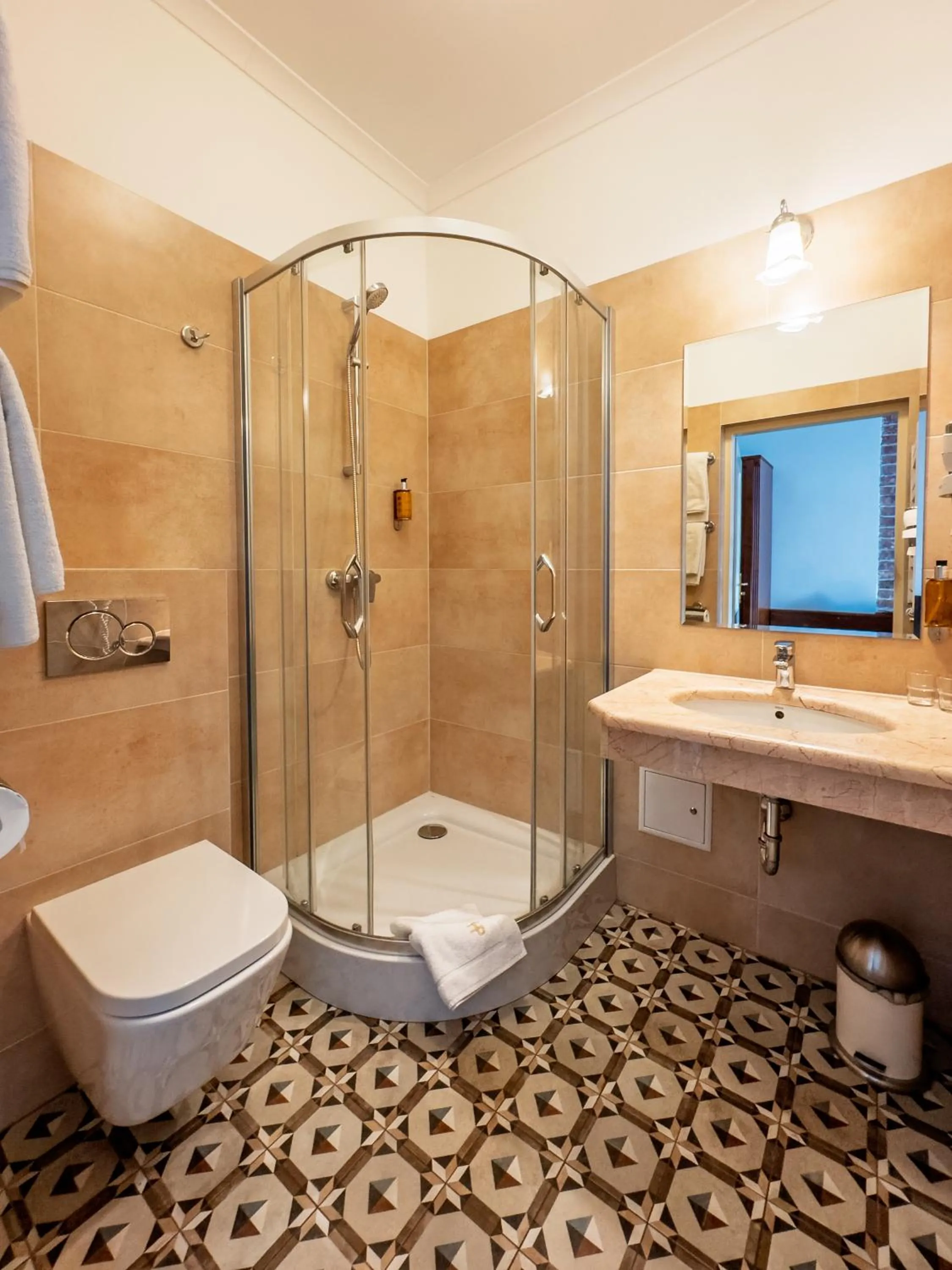 Bathroom in Hotel Polonia