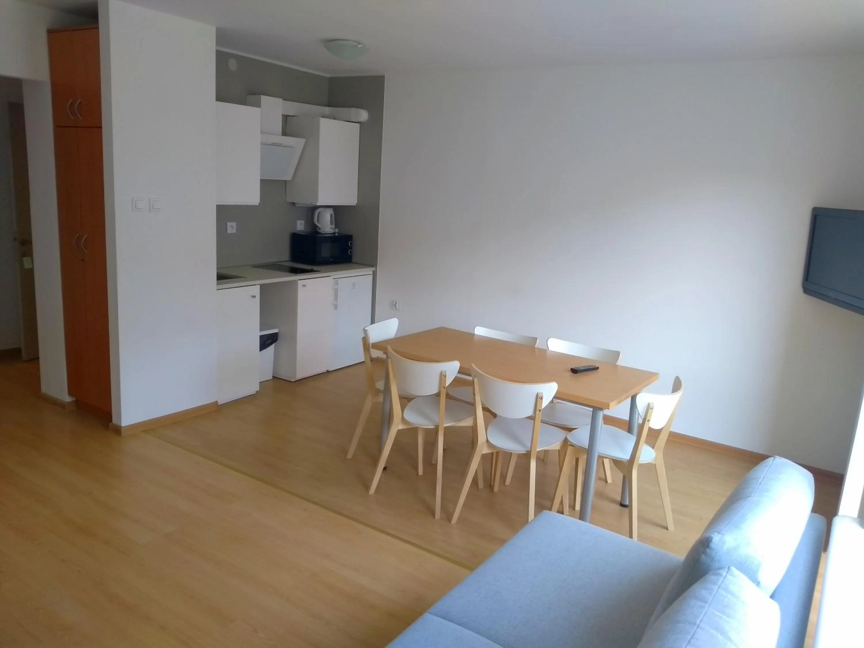 Kitchen or kitchenette in Warsaw Apartments Magnolie