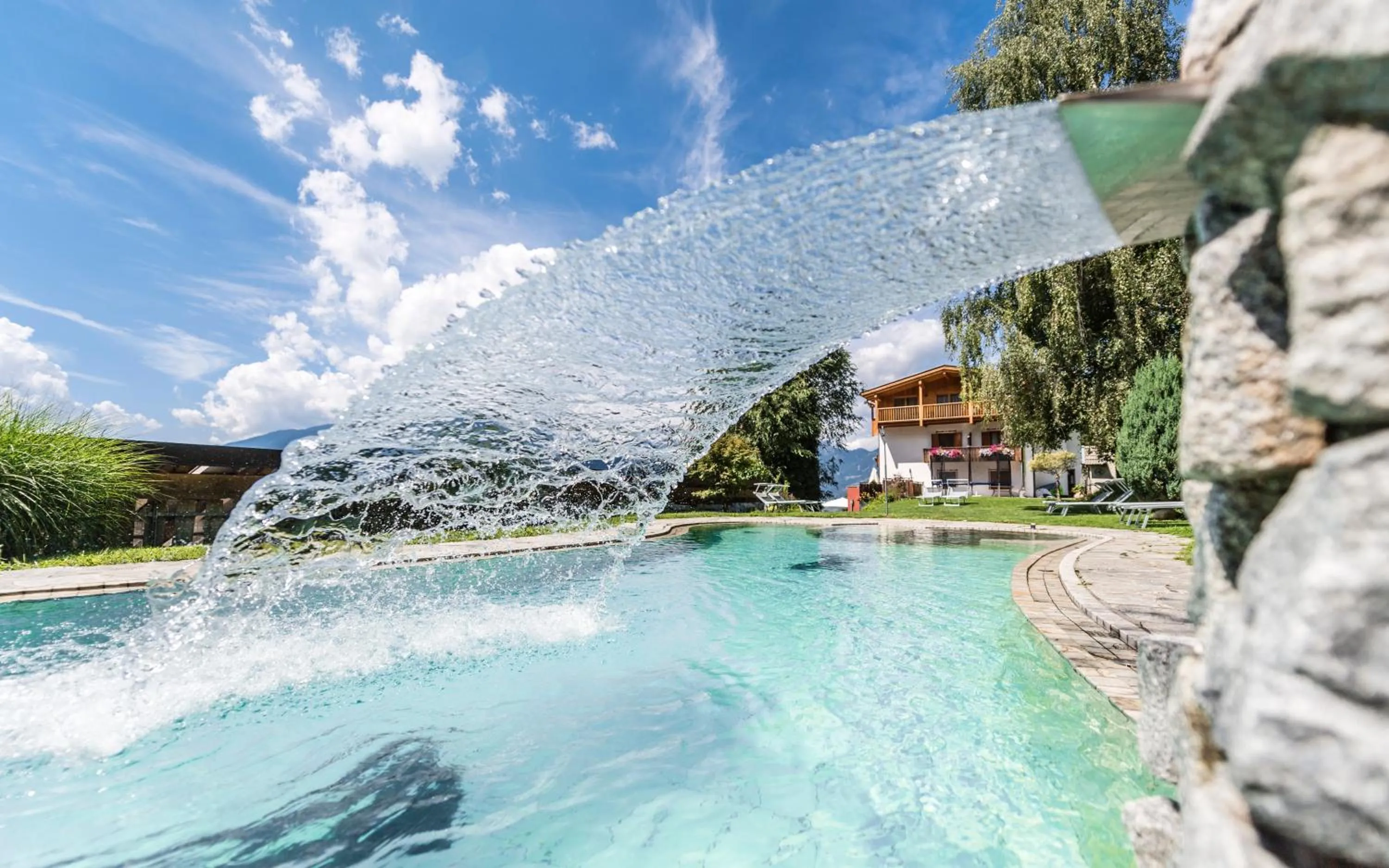 Swimming pool in Hotel Fernblick