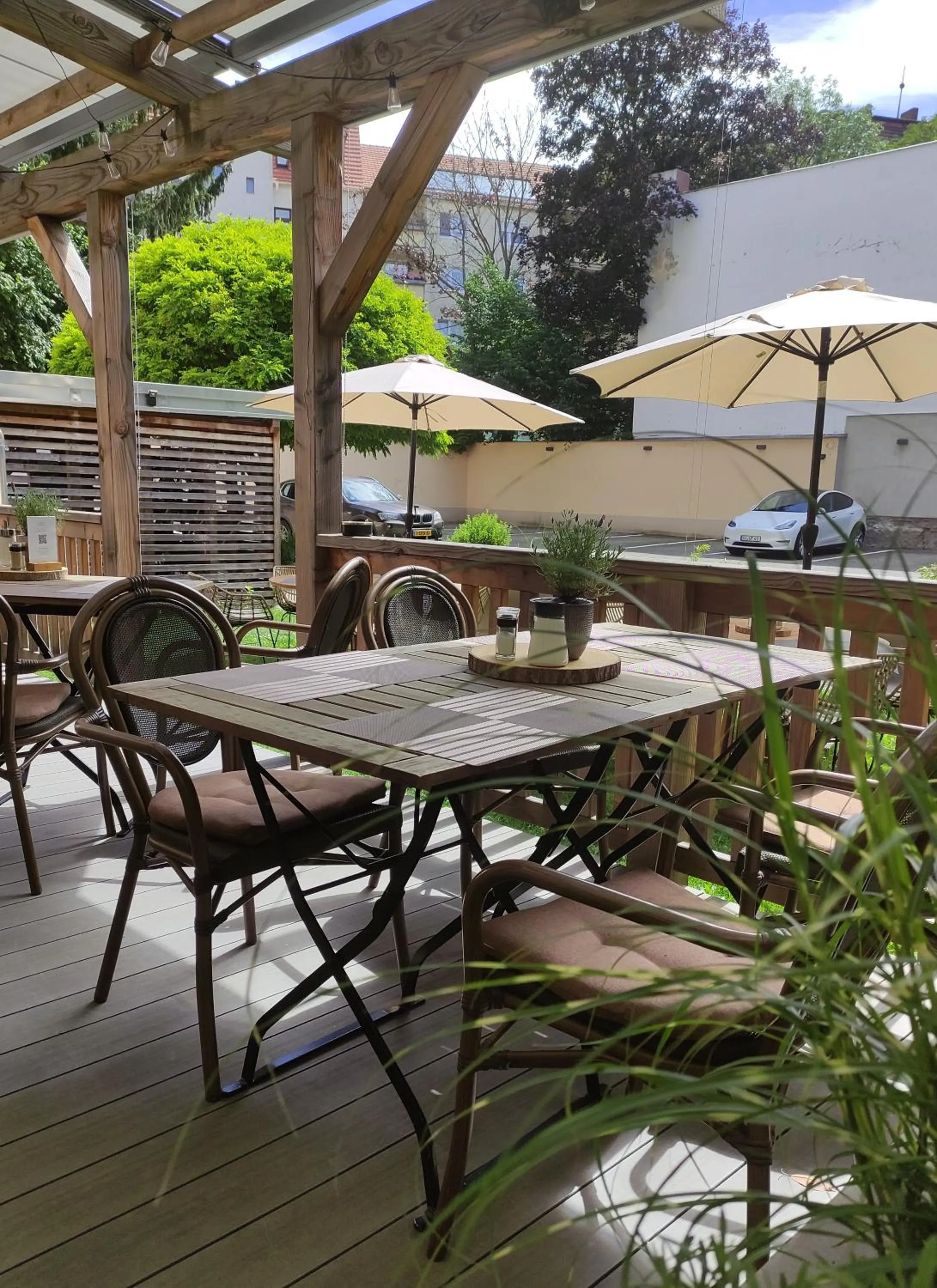 Balcony/Terrace in Hotel Via Regia - VIAs-Hotels