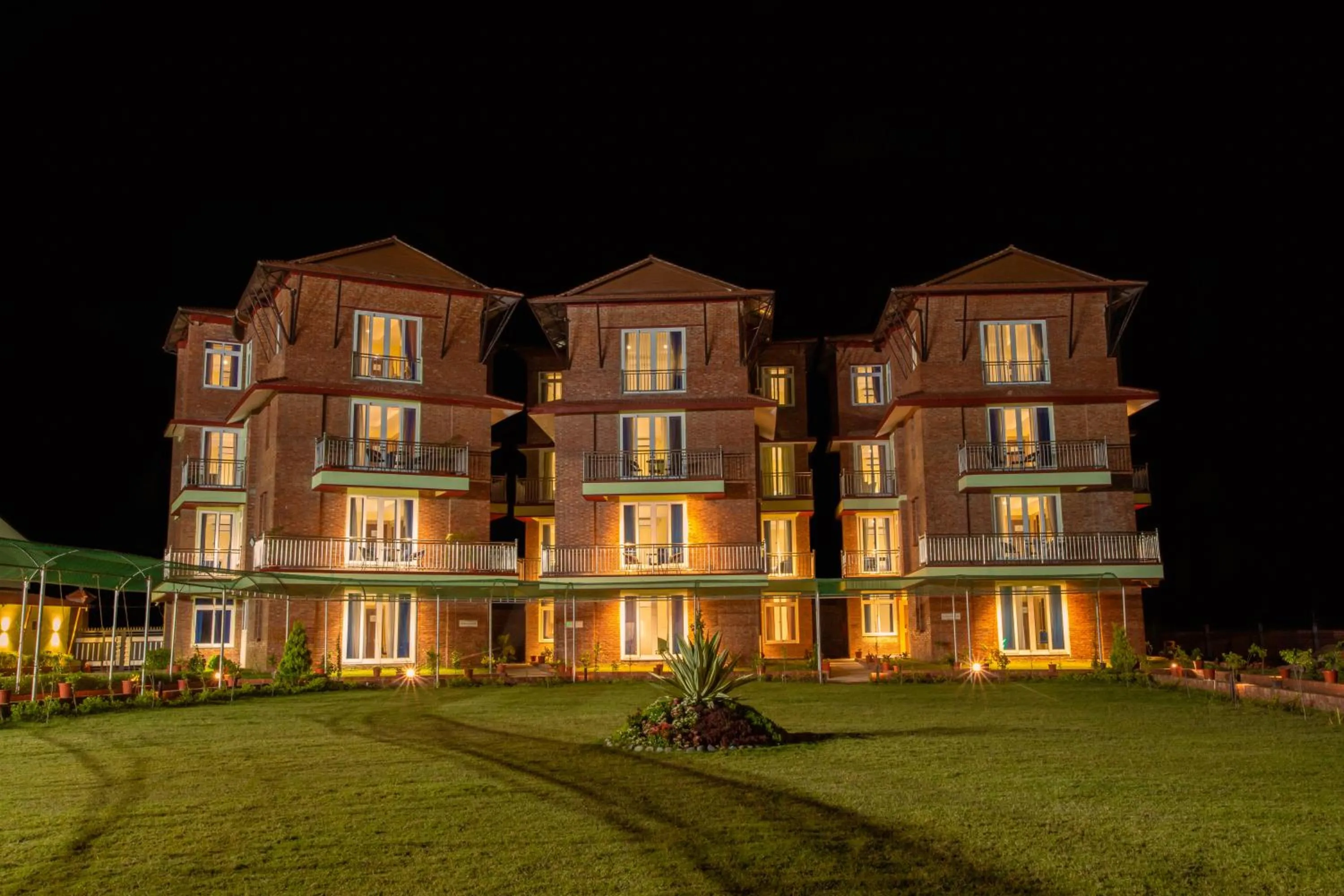 Property building in Lumbini Green Resort