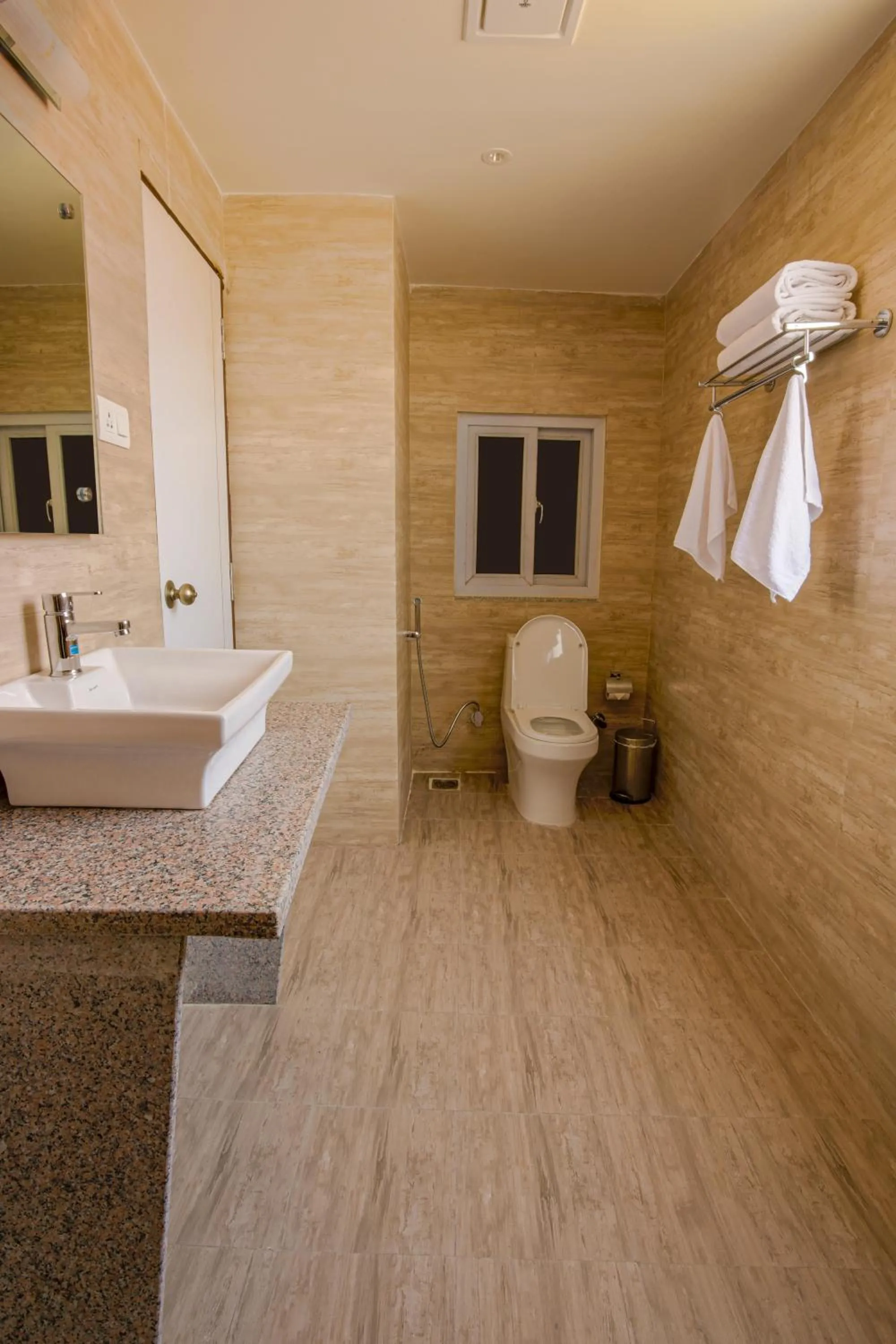 Shower in Lumbini Green Resort