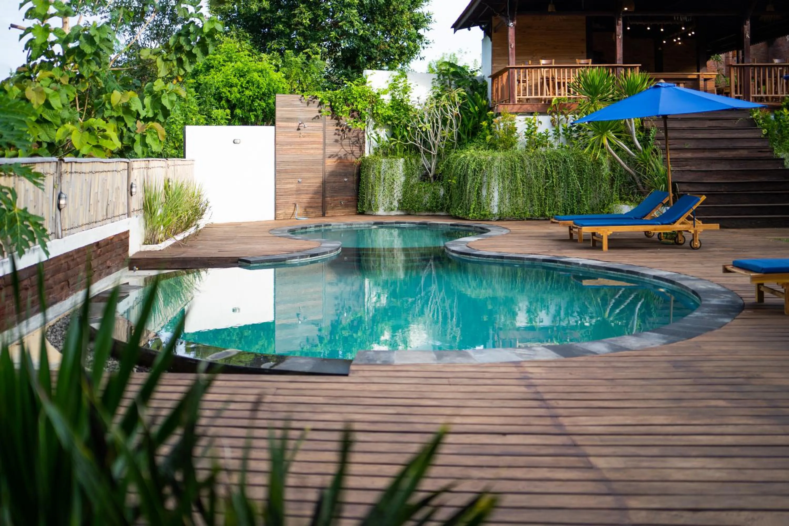 Swimming pool in Lumbung Sari