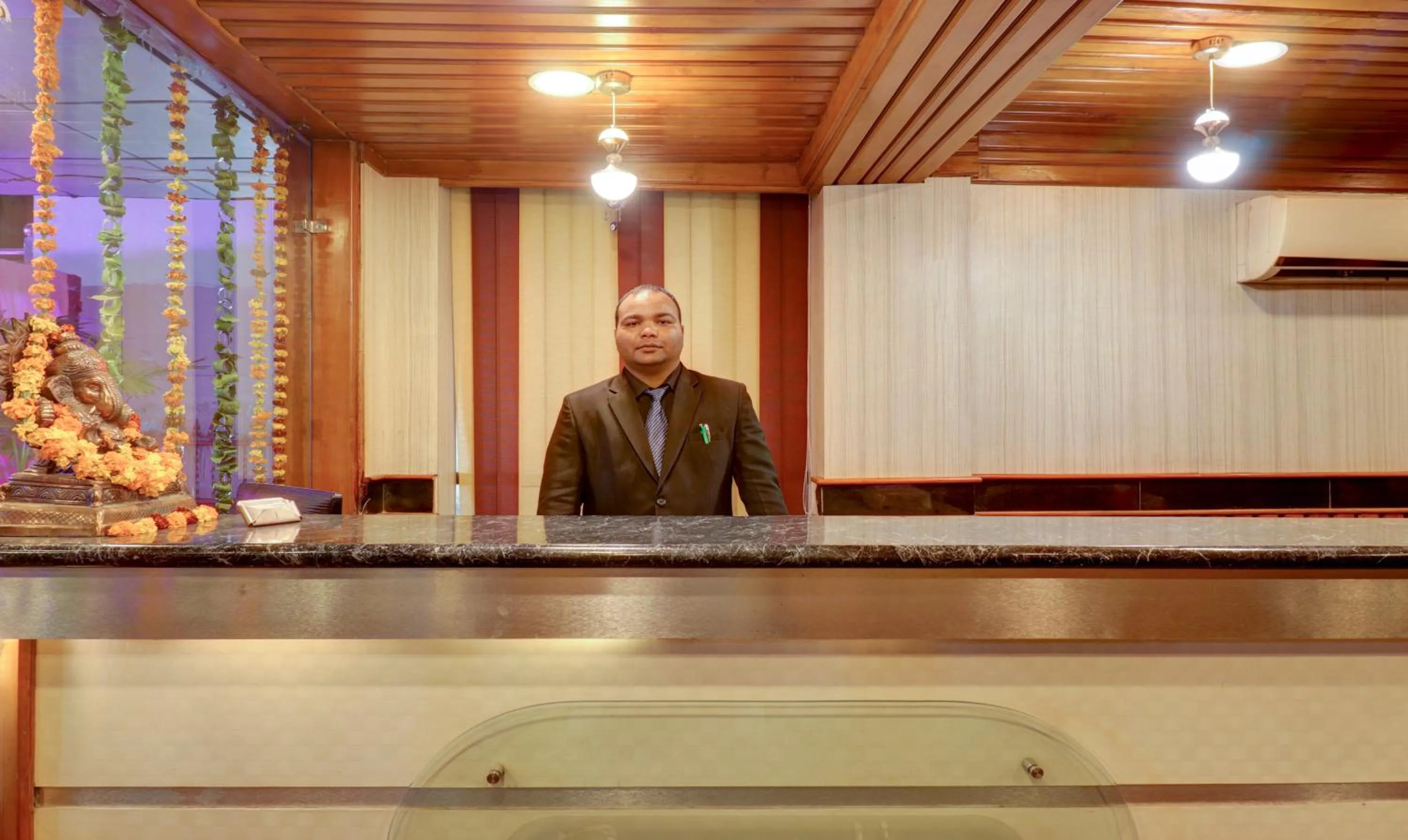 Lobby or reception in Treebo Calista, Patel Nagar