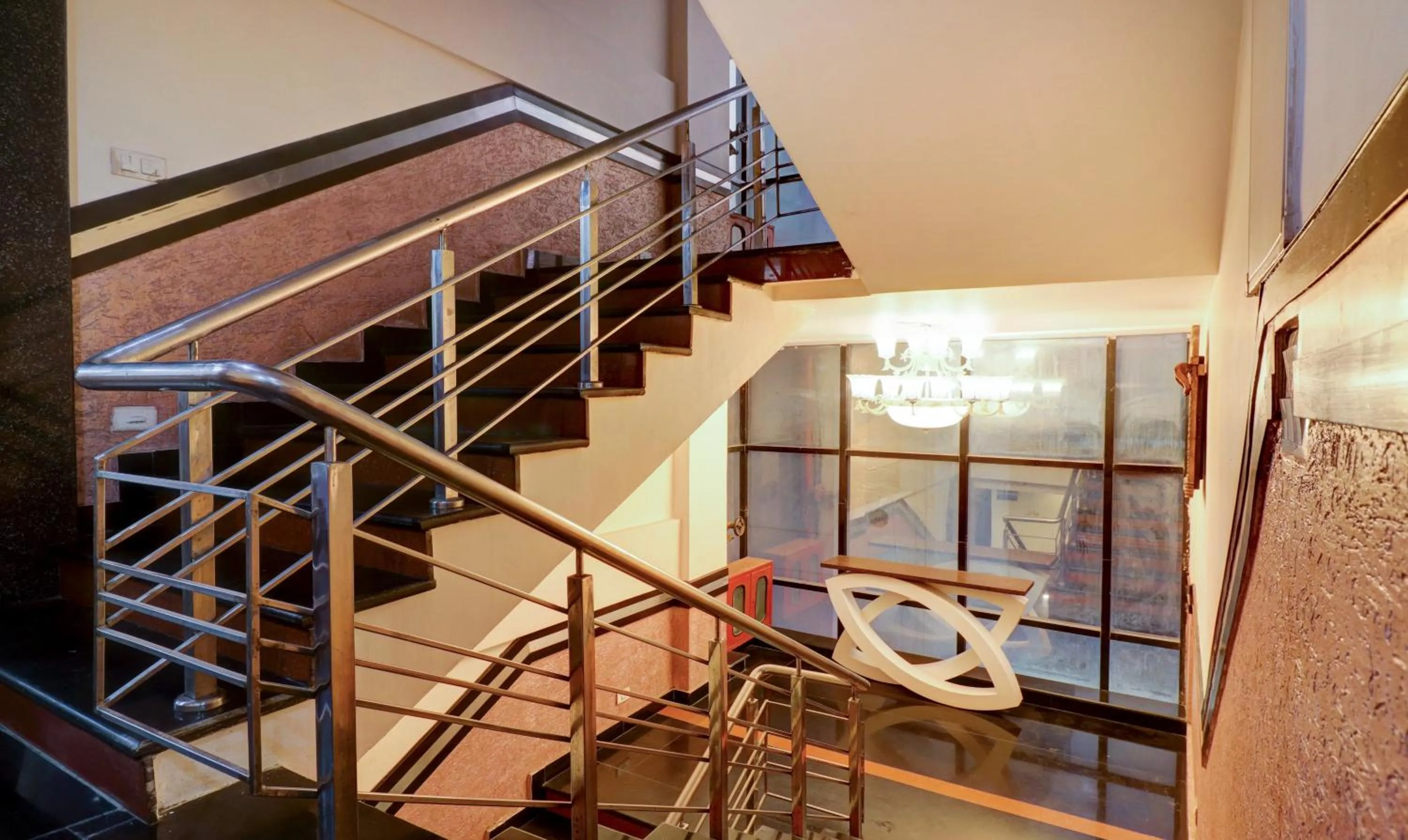 Lobby or reception in Treebo Calista, Patel Nagar