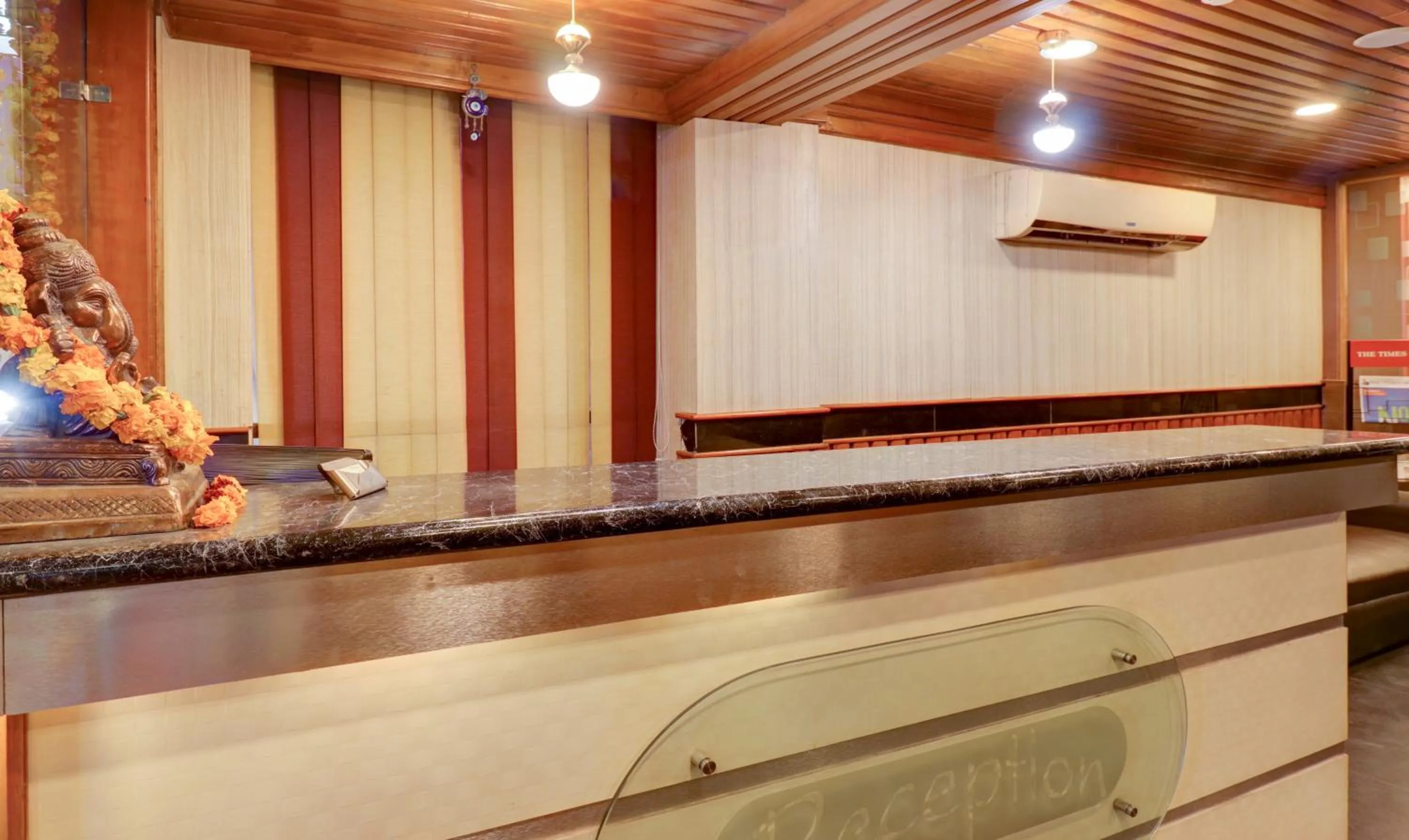 Lobby or reception in Treebo Calista, Patel Nagar